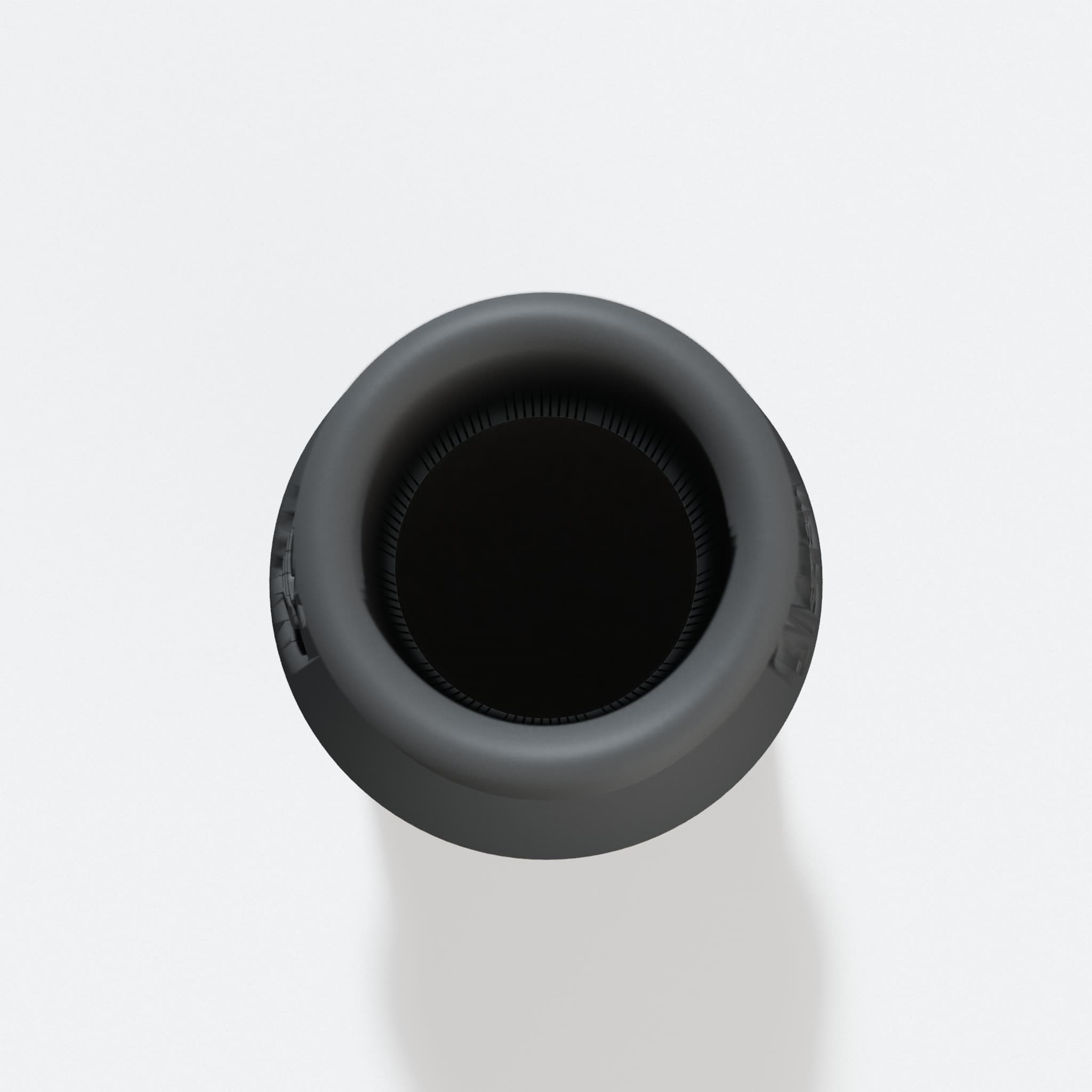 Top view into the 35 mm opening of the DJV182 adapter