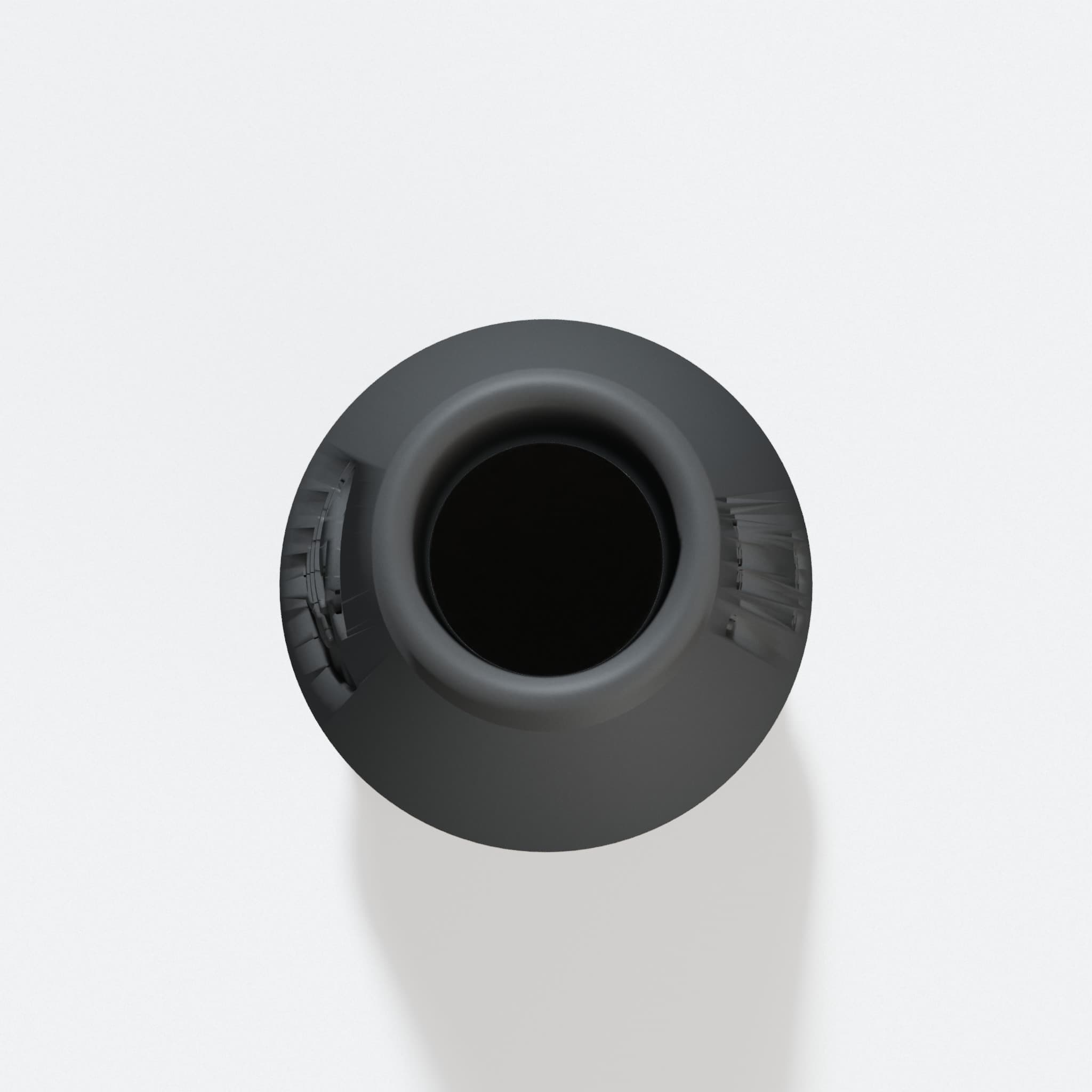 Top view into the 57.15 mm opening of the BO5041 adapter