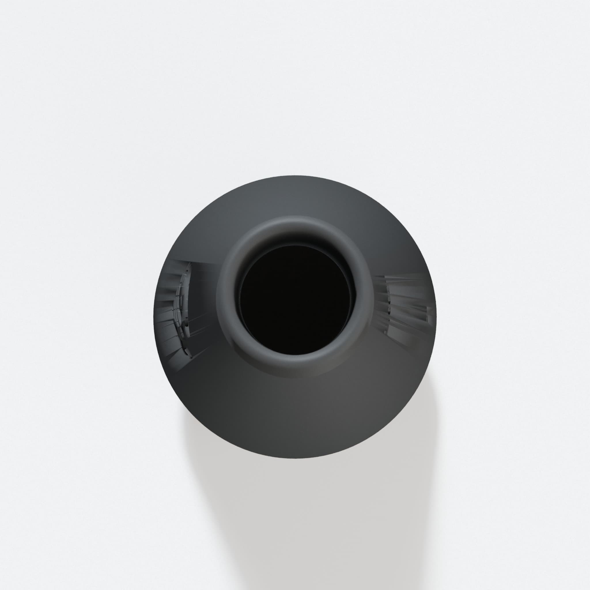 Top view into the 76.2 mm opening of the 571830 adapter