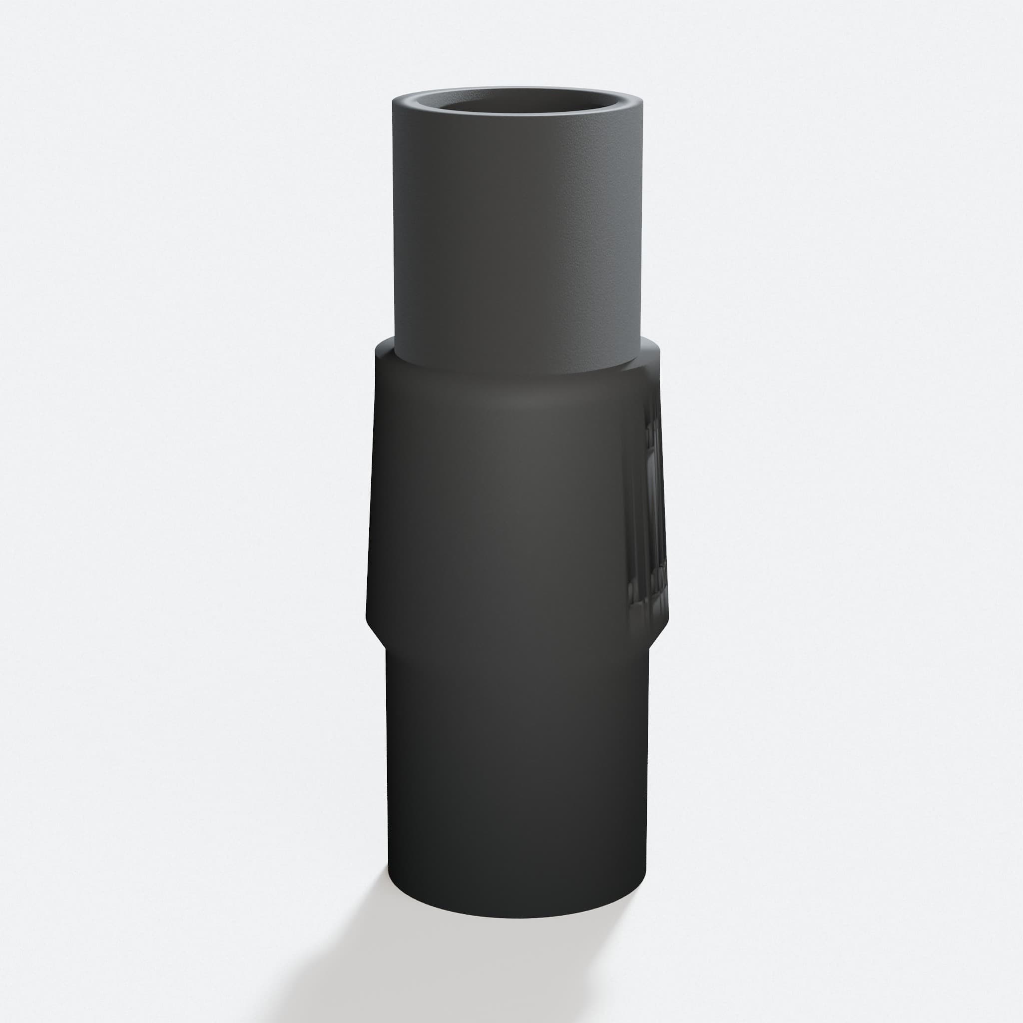 Close view of the middle of the ROS20VSK to 1" Duct adapter
