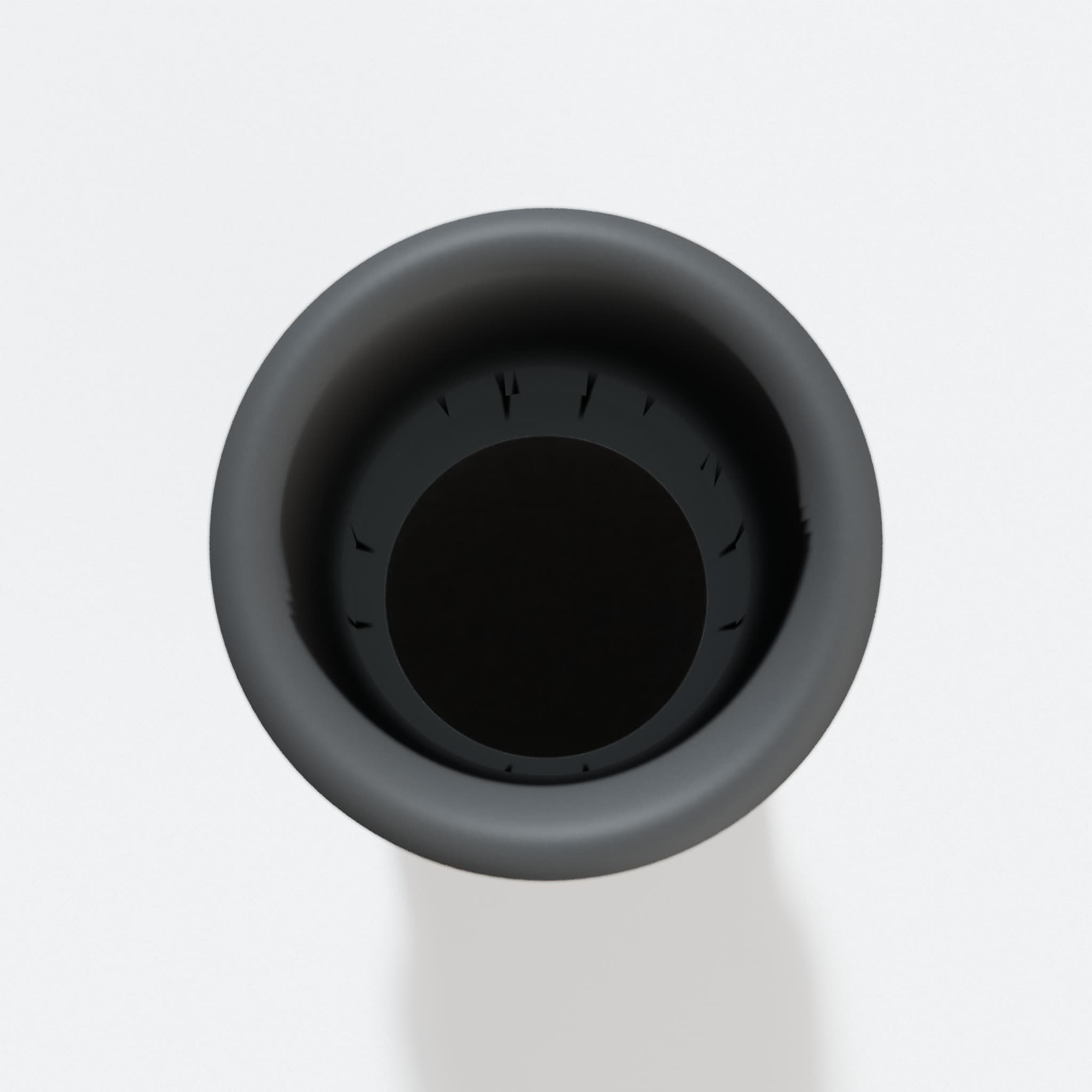 Top view into the 27 mm opening of the 2723-20 adapter