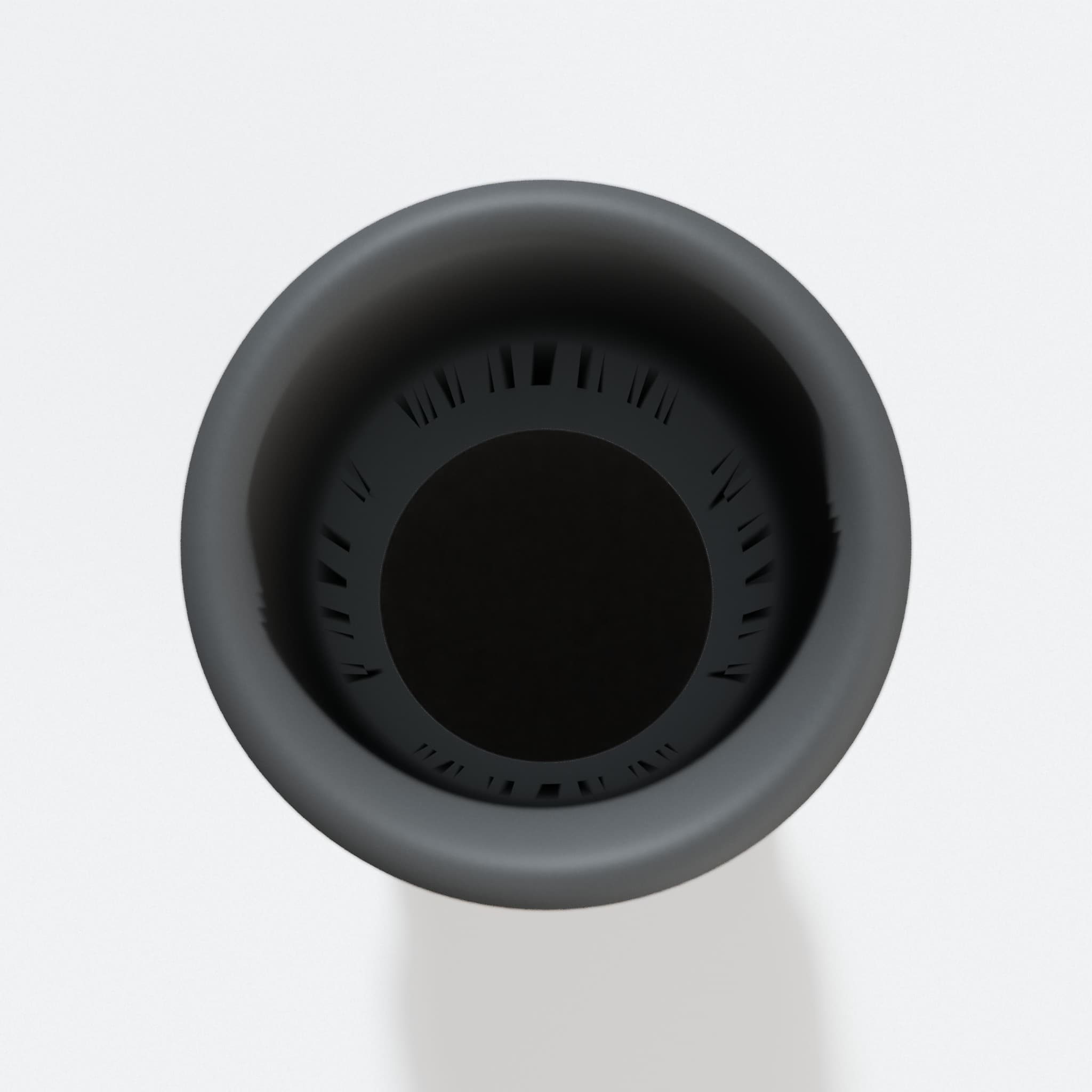 Top view into the 31.75 mm opening of the 2723-20 adapter