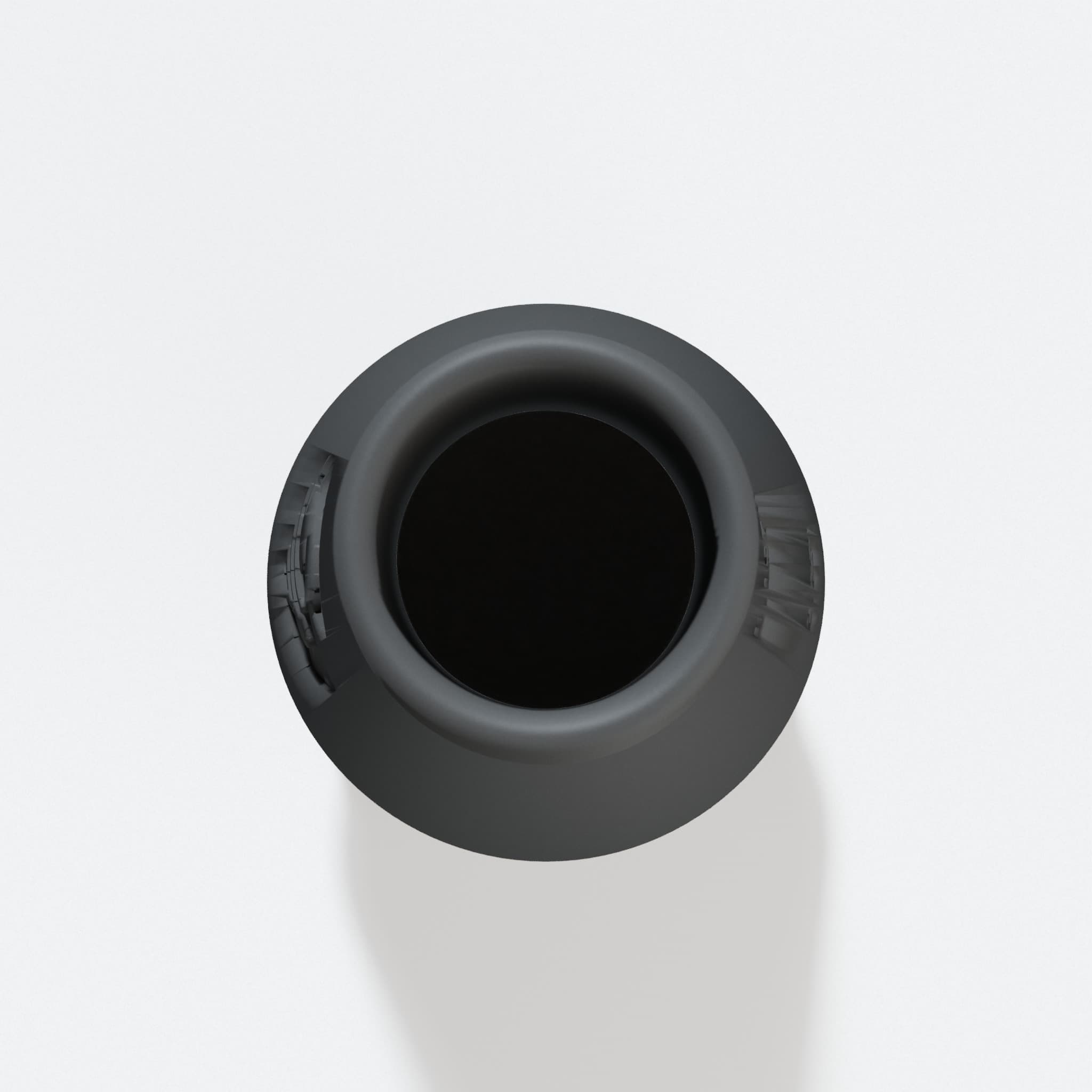 Top view into the 57.15 mm opening of the 2723-20 adapter