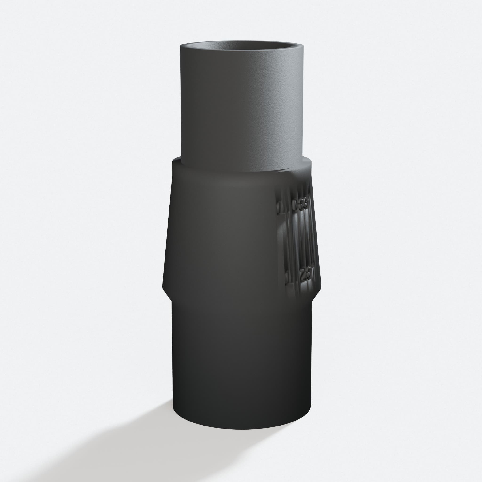 Close view of the corner of the adapter for the DRT50