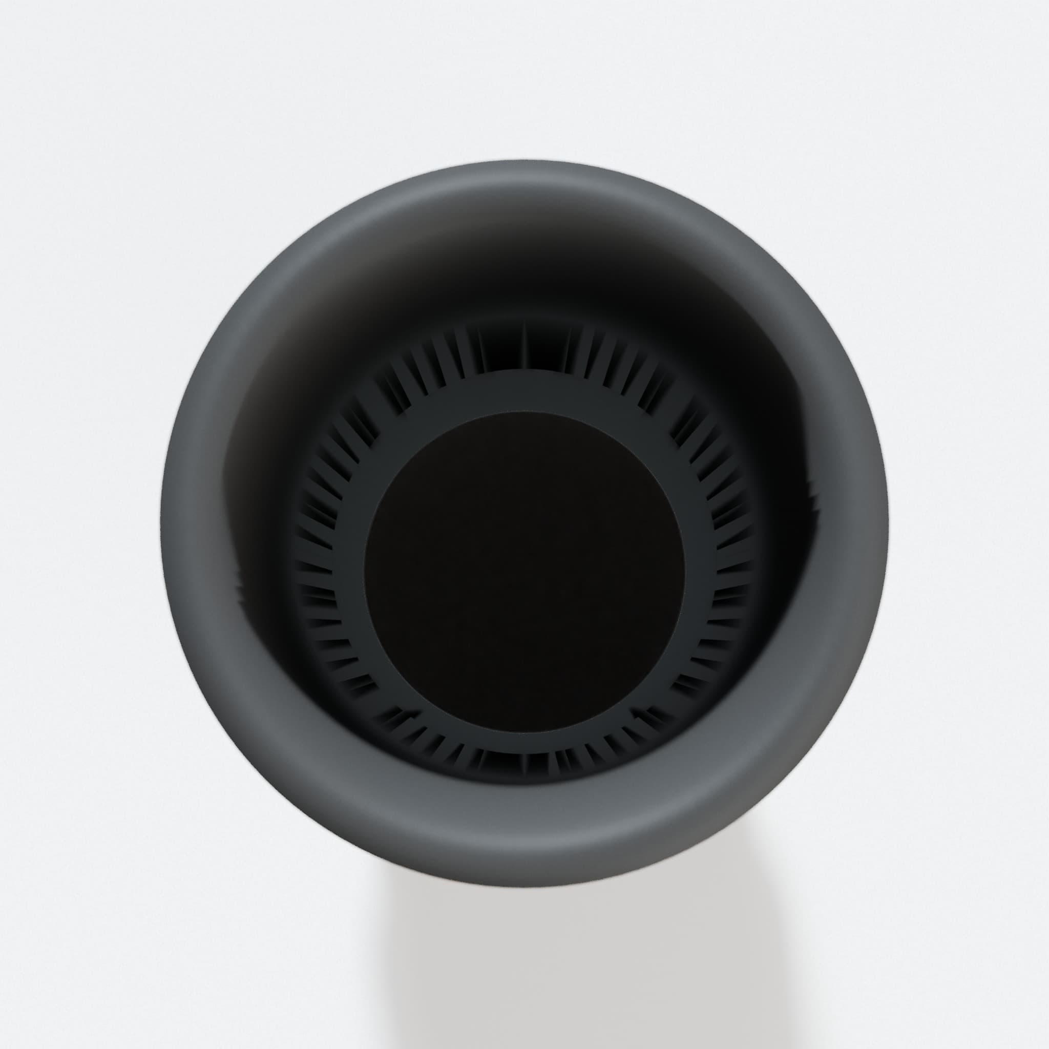Top view into the 31.75 mm opening of the RP2303FC adapter