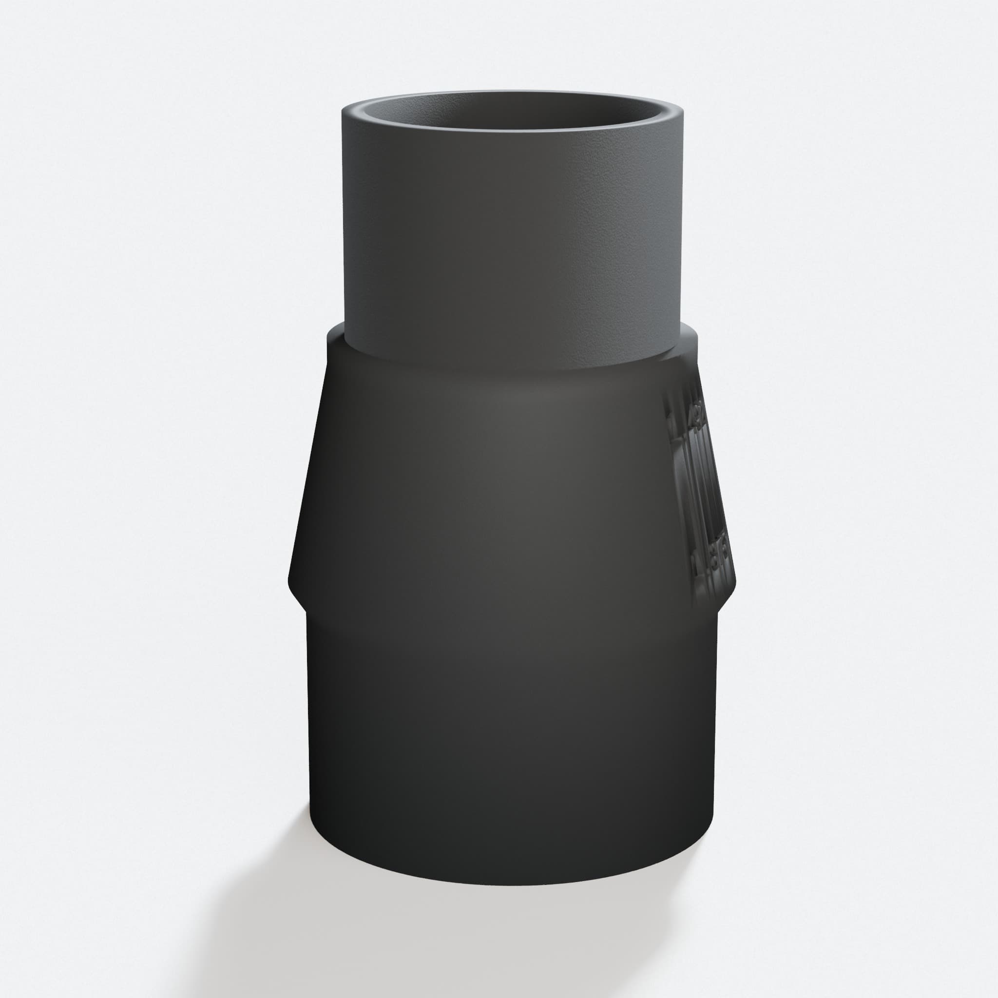 Close view of the middle of the TSS102L to Craftsman 20G adapter