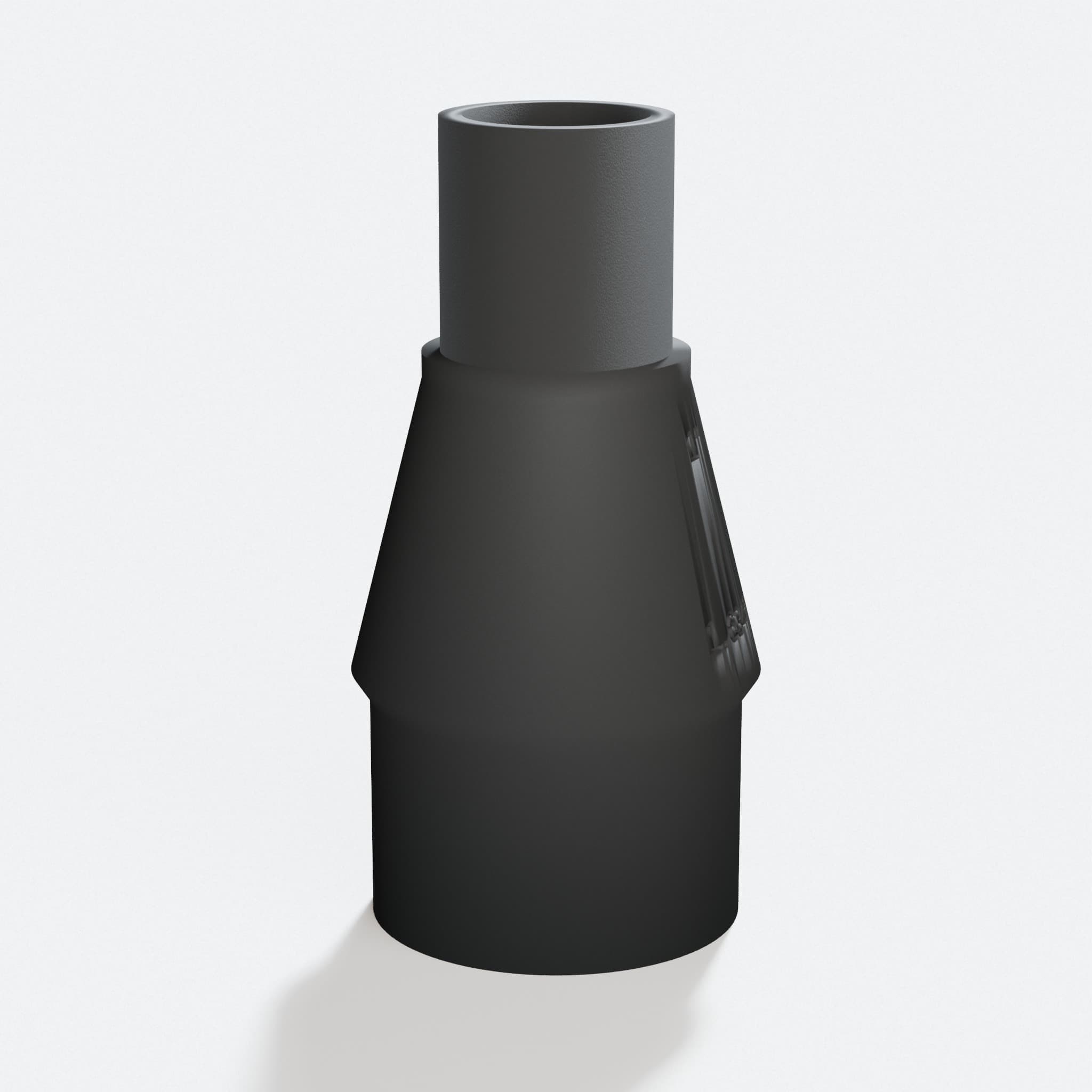 Close view of the middle of the KGS 216 M to 1" Duct adapter