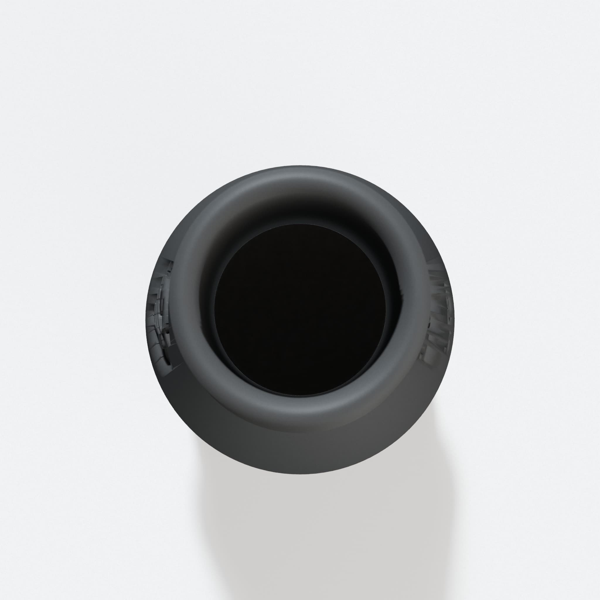Top view into the 27 mm opening of the GCM12SD adapter