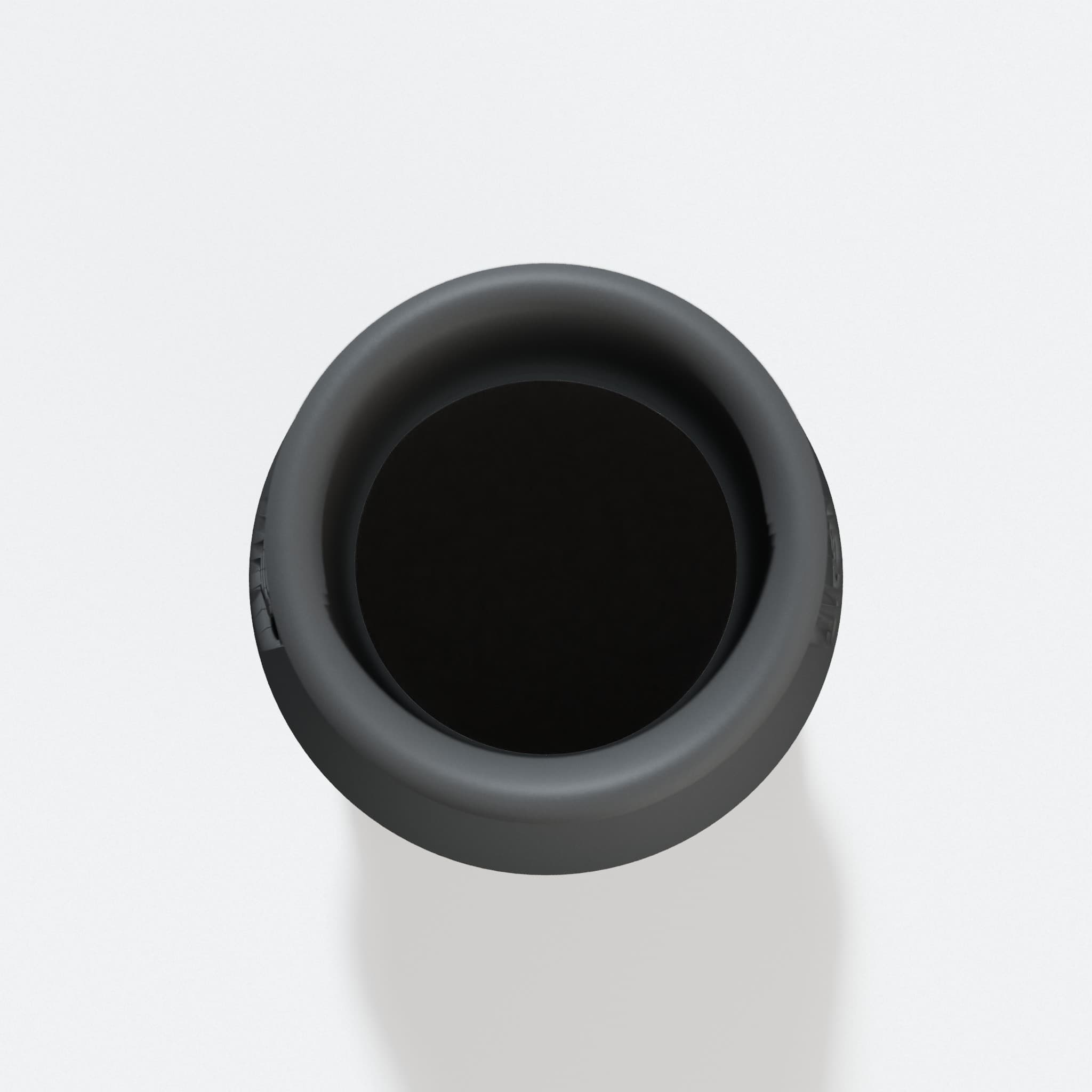 Top view into the 31.75 mm opening of the GCM12SD adapter