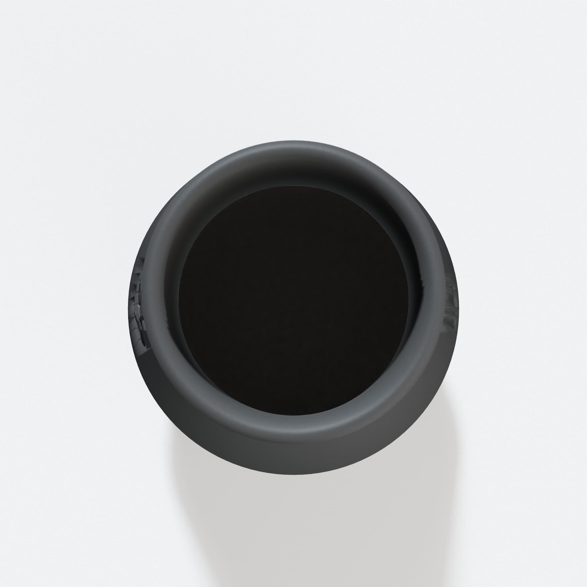 Top view into the 63.5 mm opening of the GCM12SD adapter