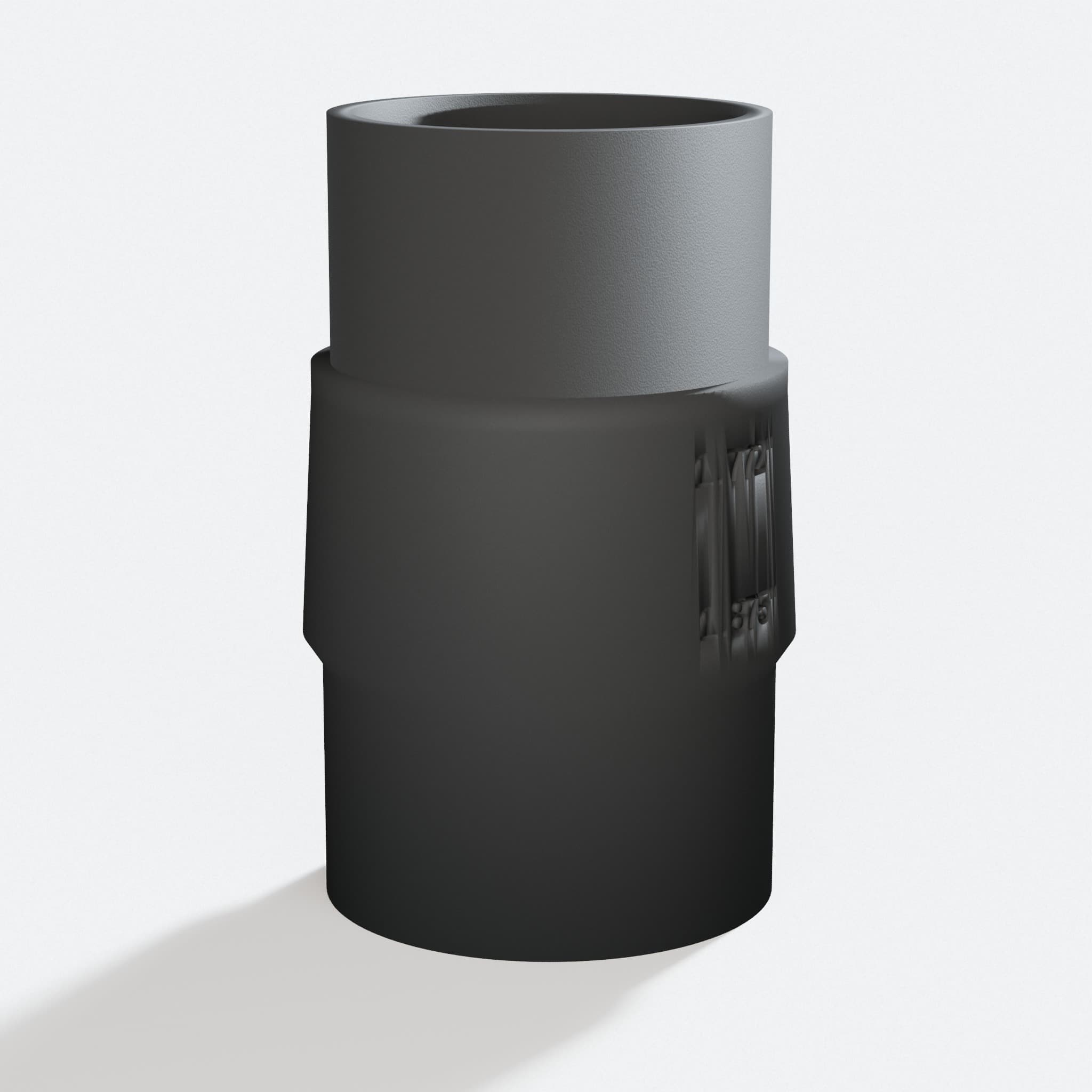 Close view of the corner of the adapter for the DKP180