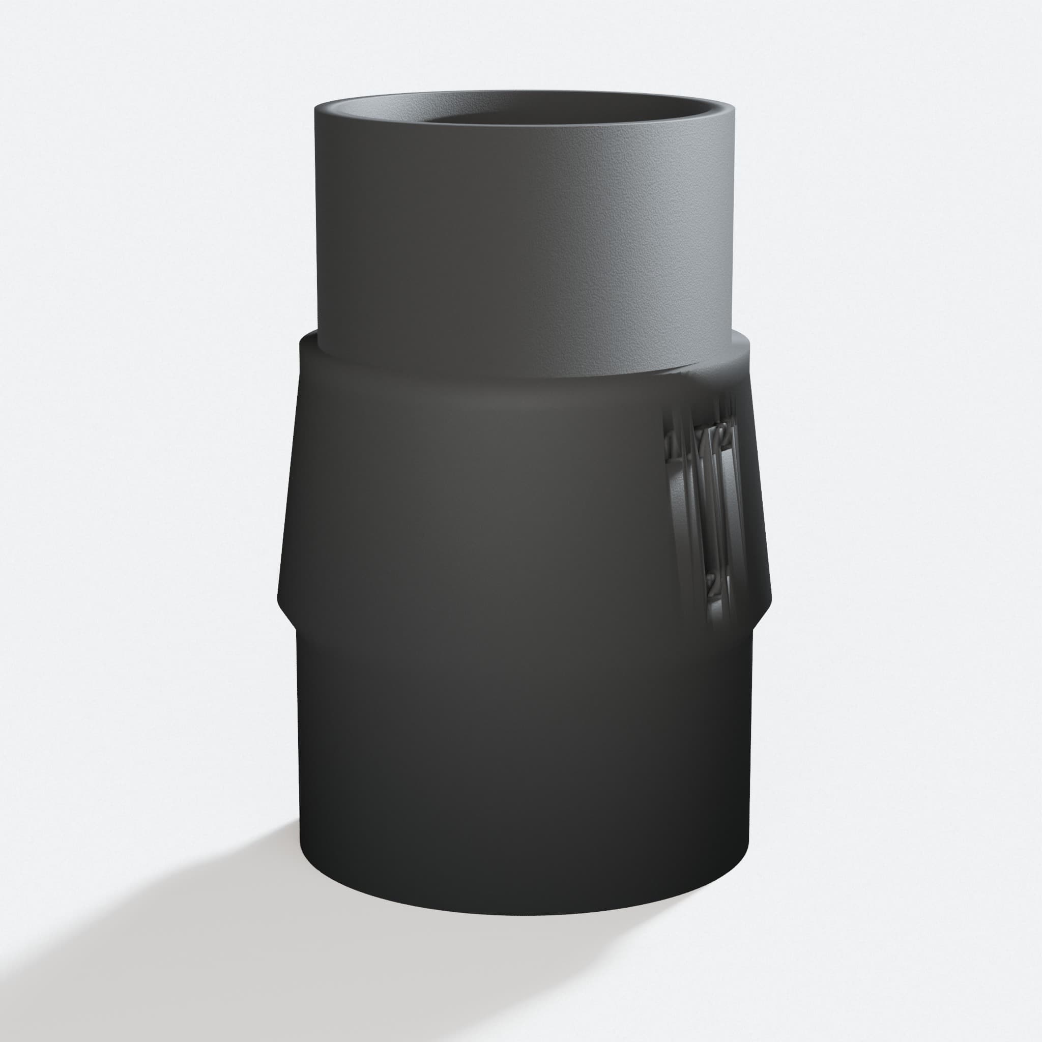 Close view of the corner of the adapter for the DKP180