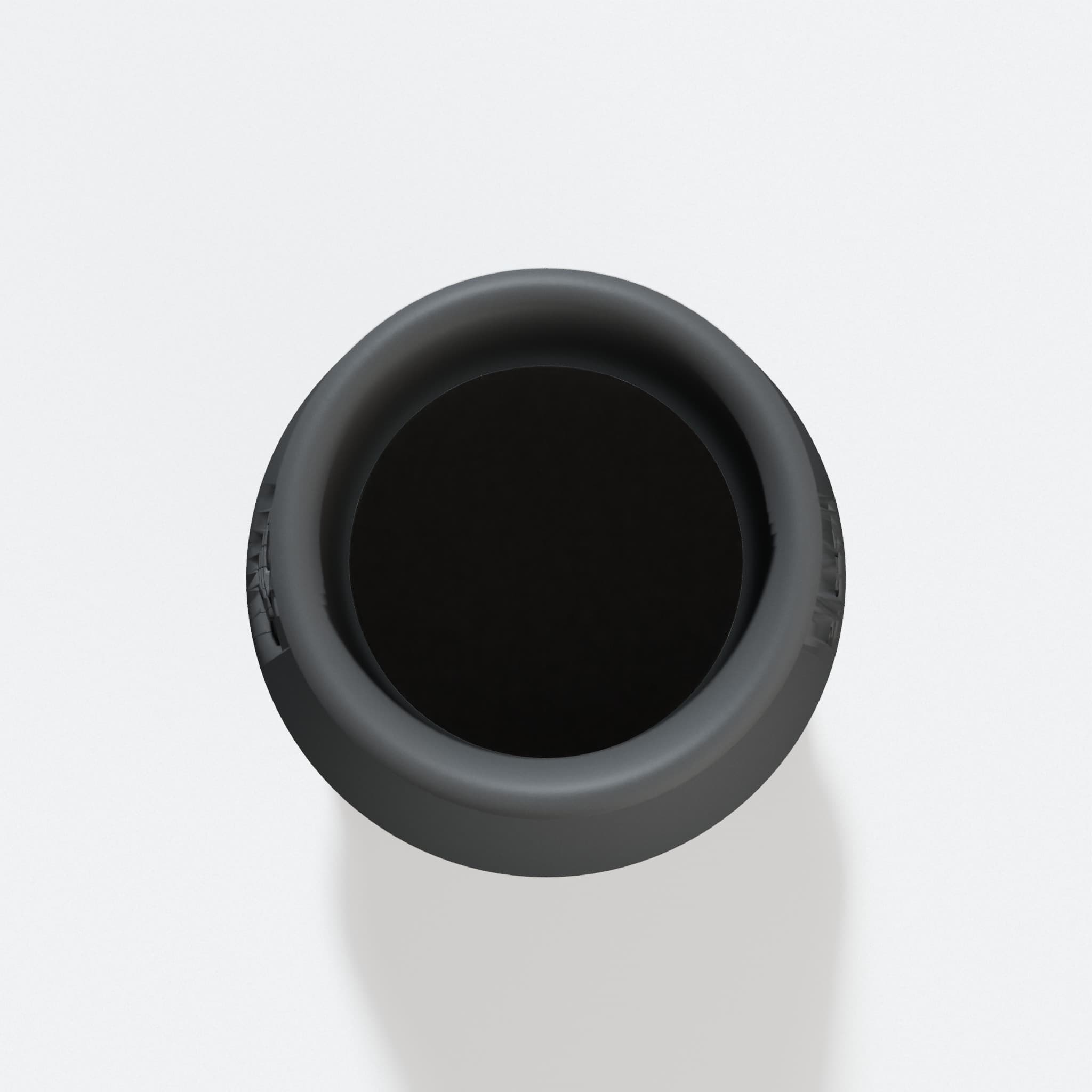 Top view into the 36 mm opening of the SM3055LW adapter