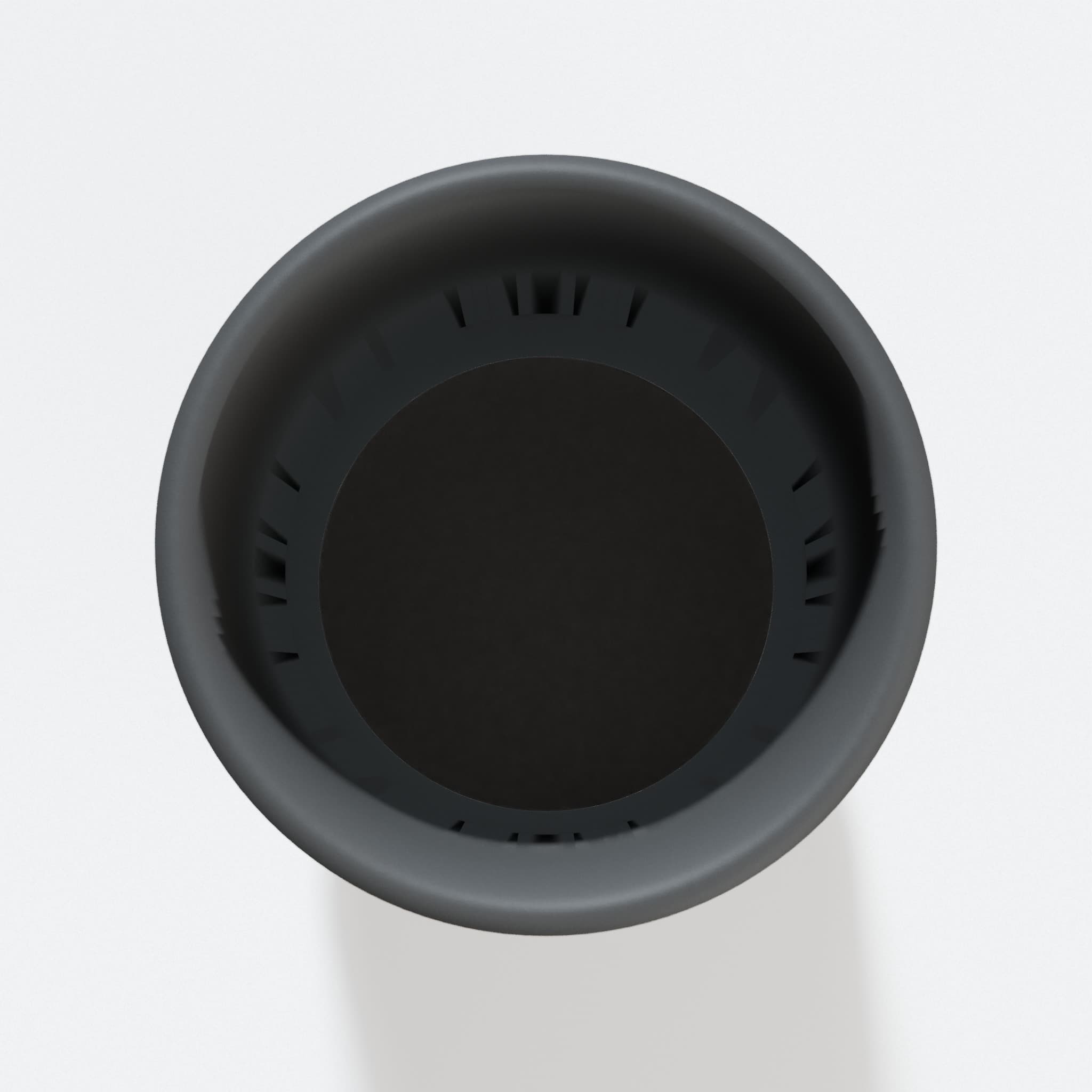 Top view into the 50.8 mm opening of the SM3055LW adapter