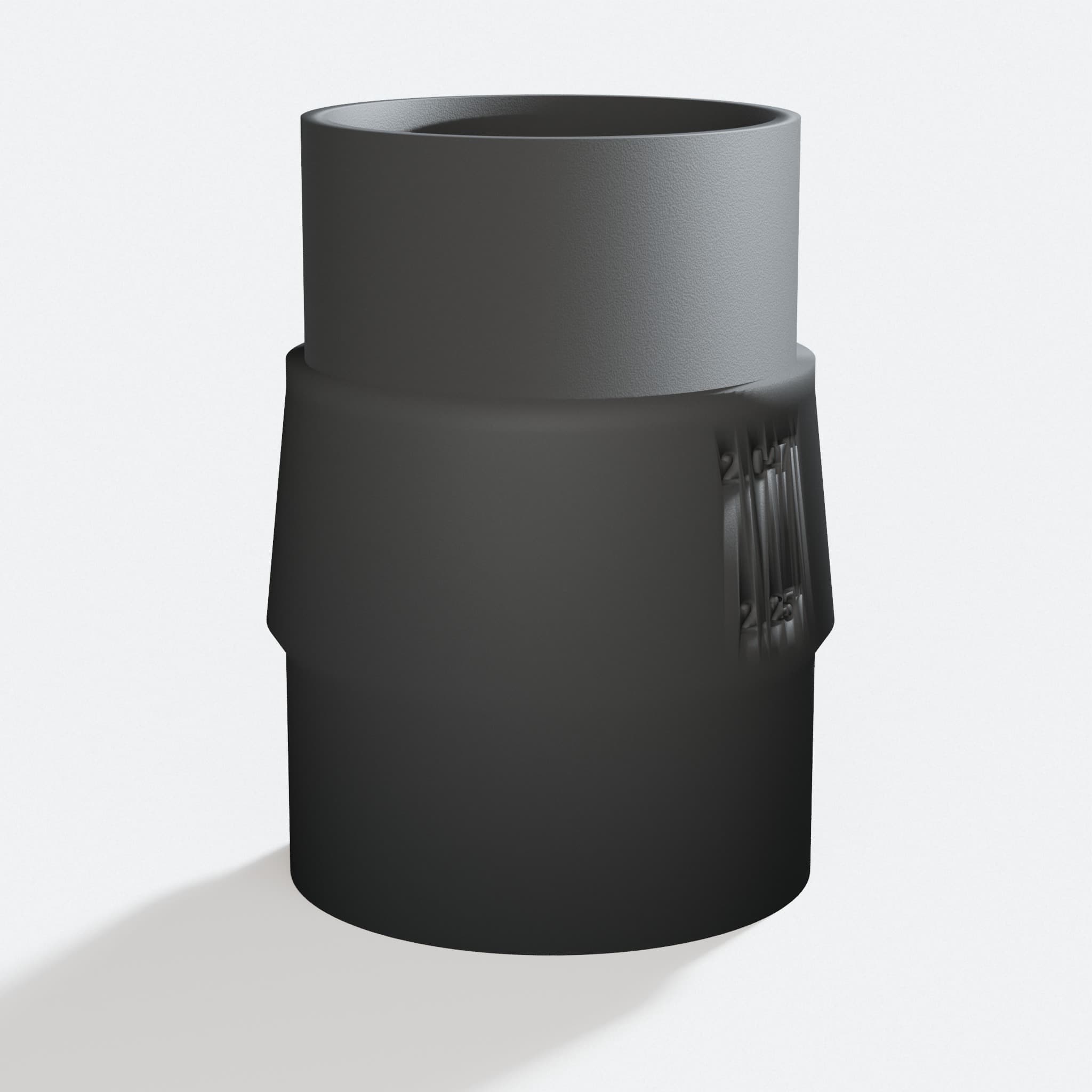 Close view of the corner of the adapter for the SM3055LW