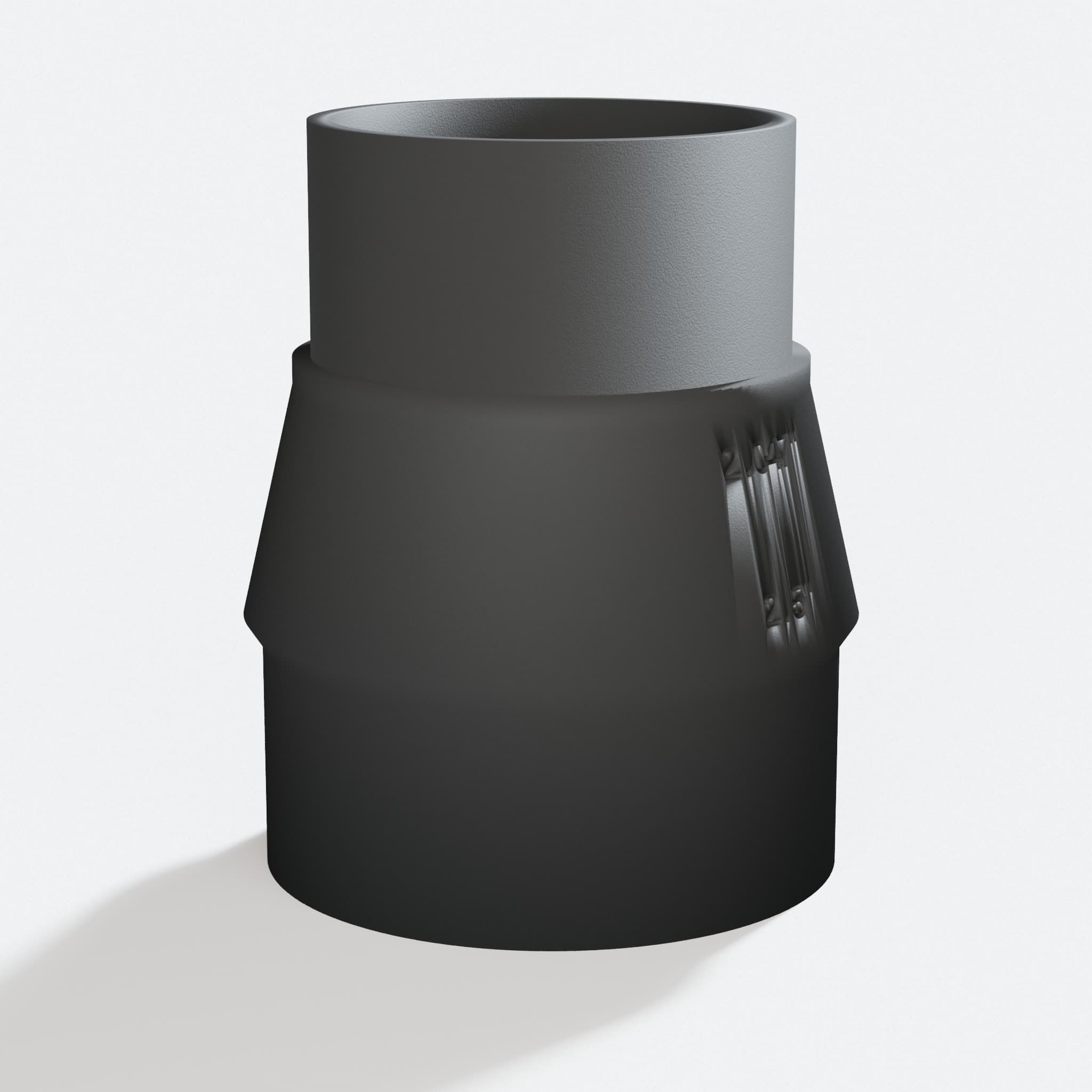 Close view of the corner of the adapter for the SM3055LW