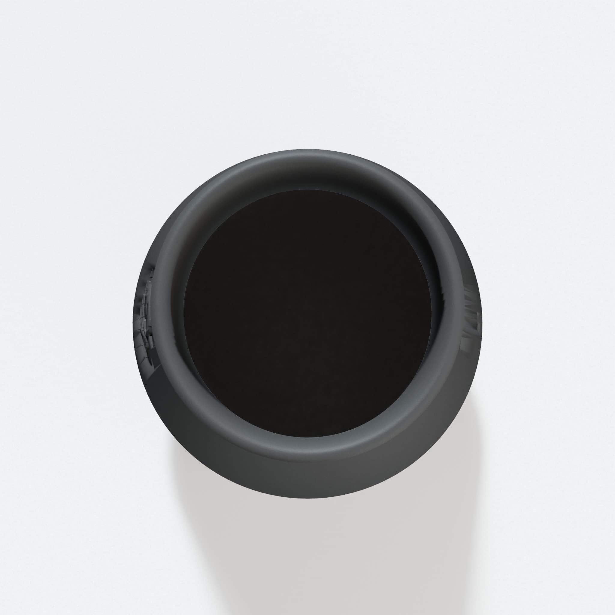 Top view into the 76.2 mm opening of the SM3055LW adapter