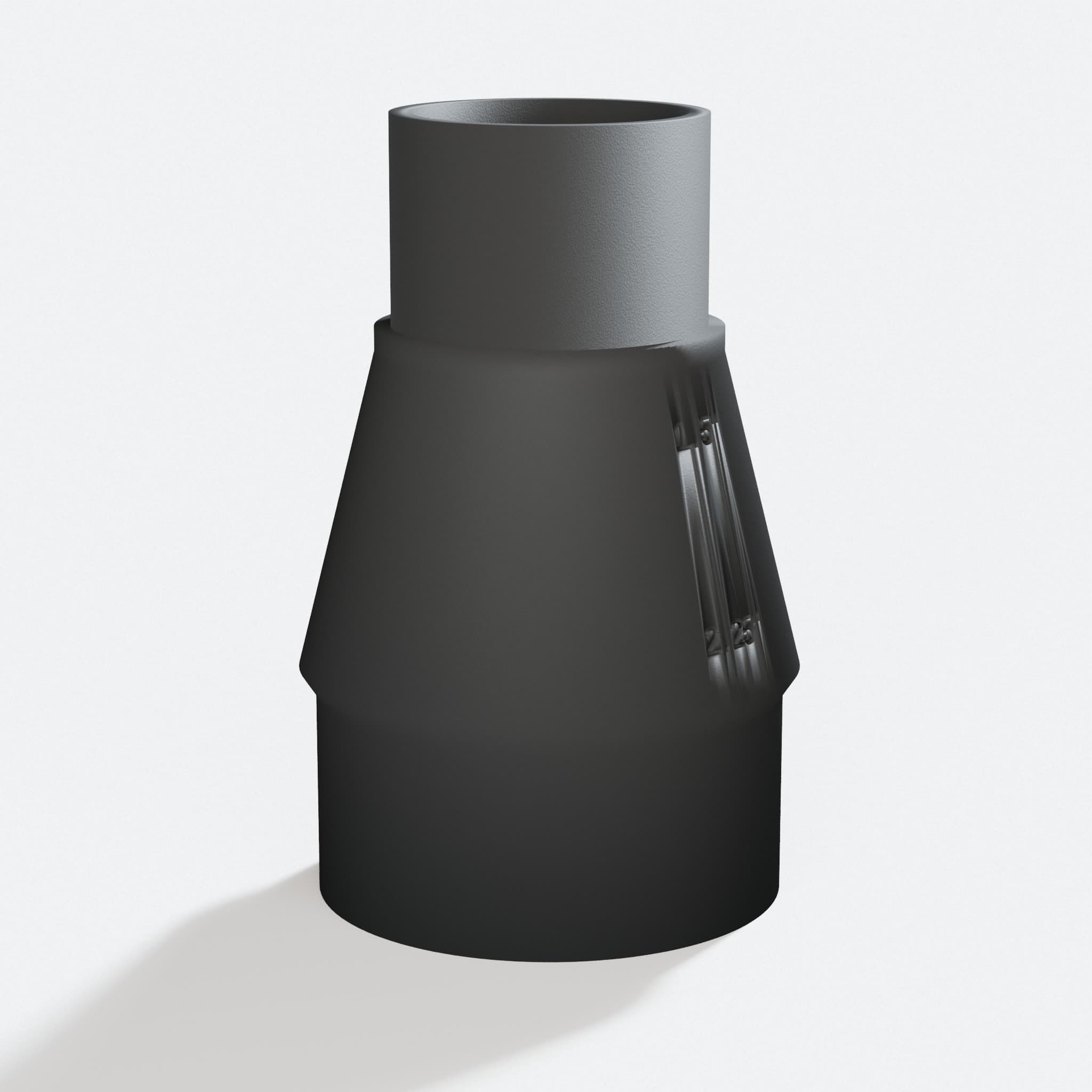 Close view of the corner of the adapter for the CMXETAX