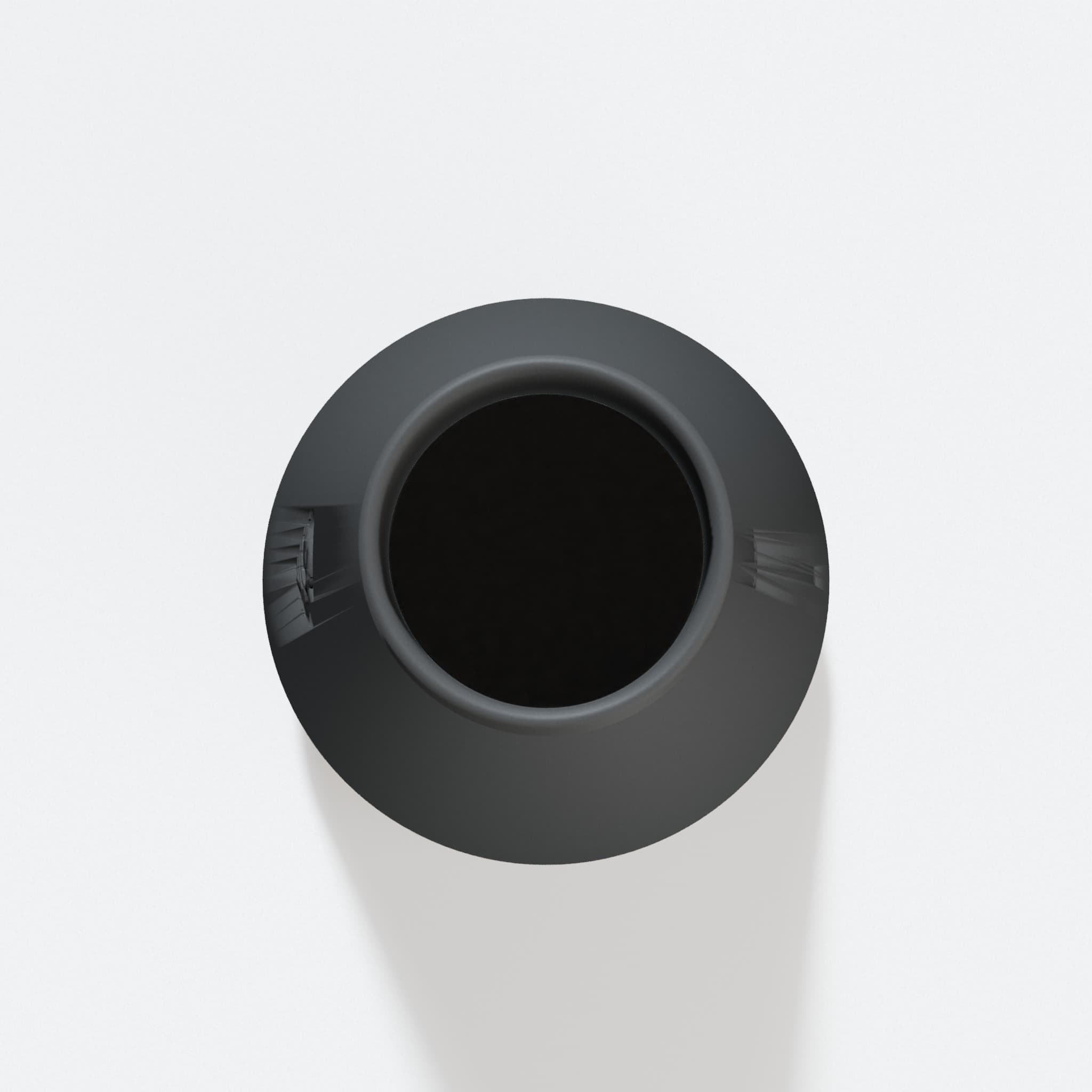 Top view into the 127 mm opening of the CMXETAX adapter