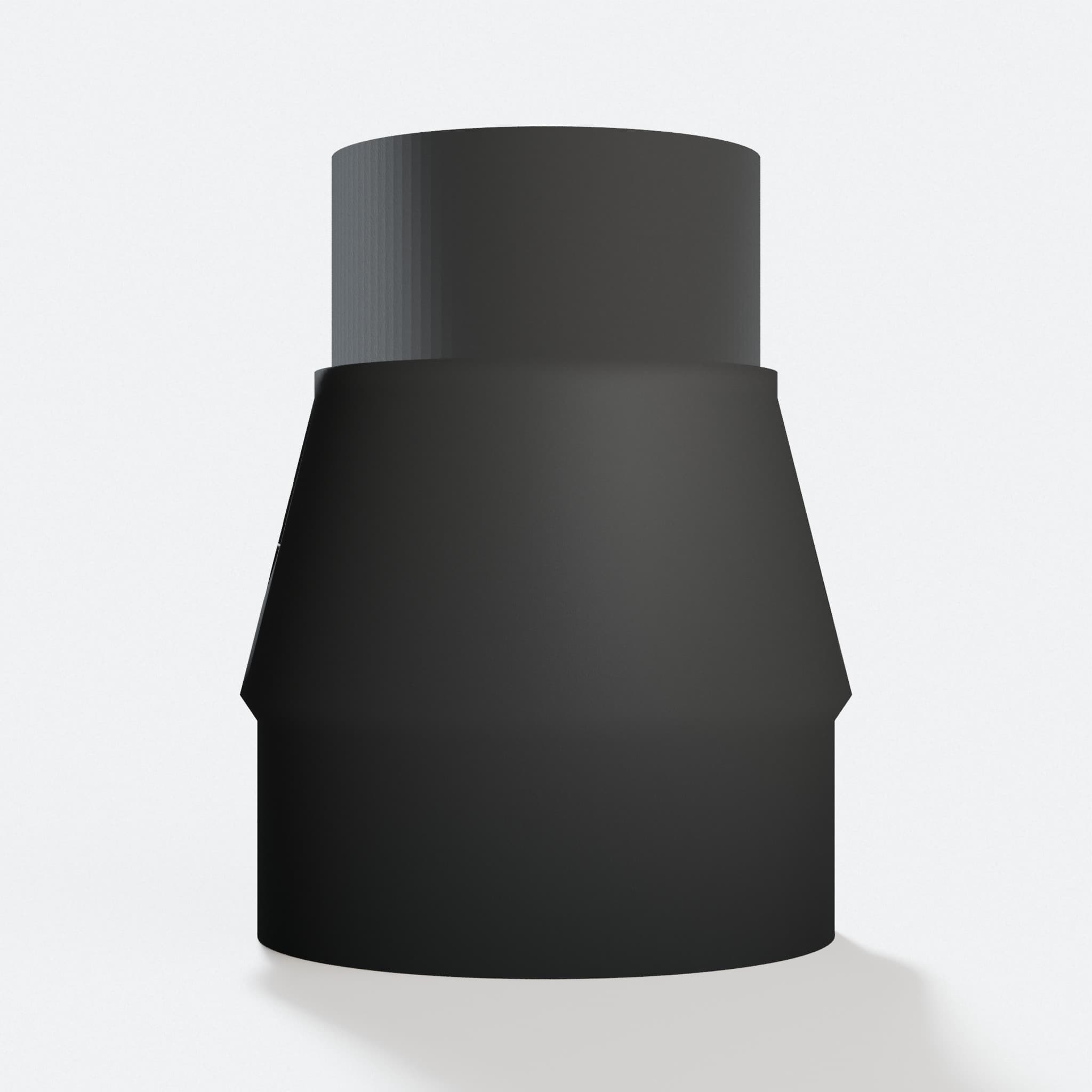 Front view of the 2012NB to 2" Duct adapter