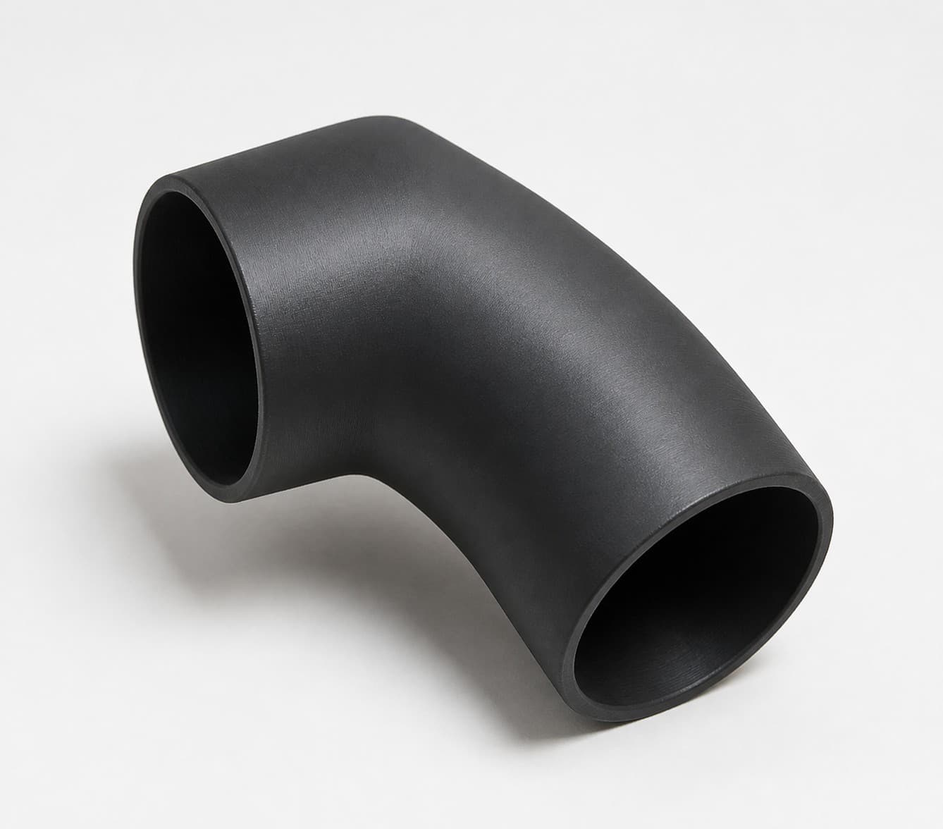 3-1/2 inch 45 Degree Elbow - 3D Printed Dust Collection Fitting, product photo