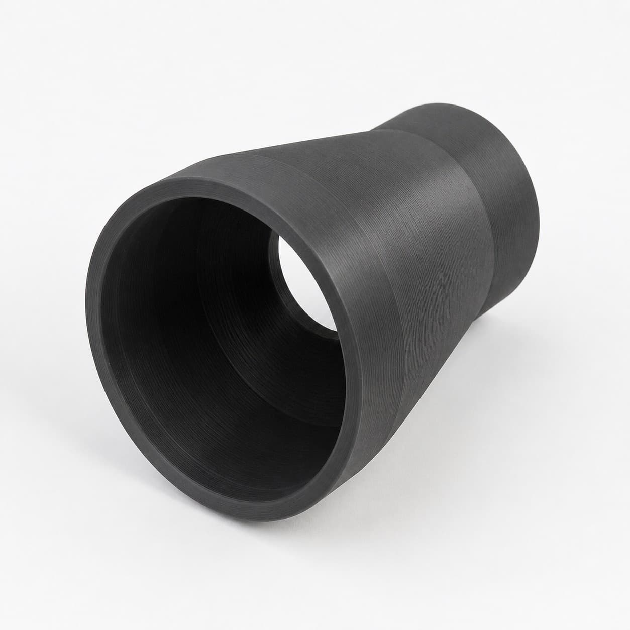 4 inch to 2-1/4 inch Tapered Transition - 3D Printed Dust Collection, product photo
