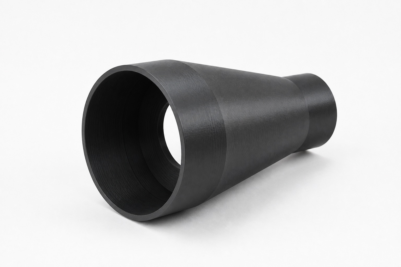 5 inch to 2-1/2 inch Tapered Transition - 3D Printed Dust Collection, product photo
