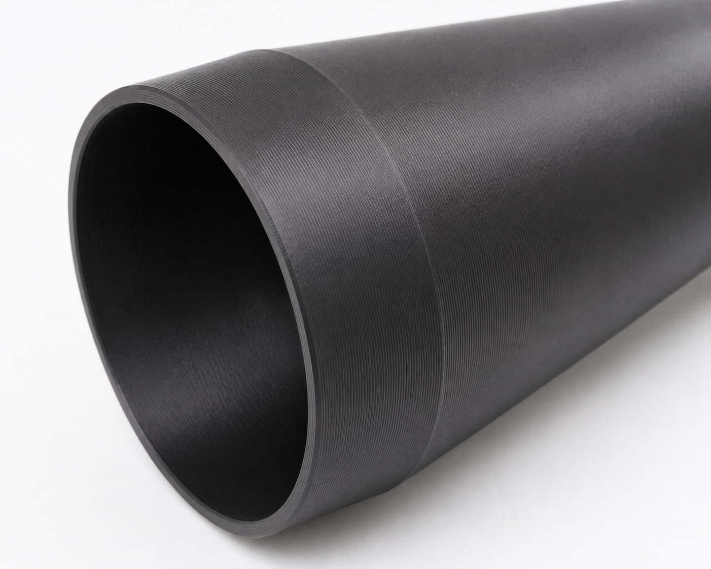 5 inch to 2 inch Tapered Transition - 3D Printed Dust Collection, close view of the printed surface