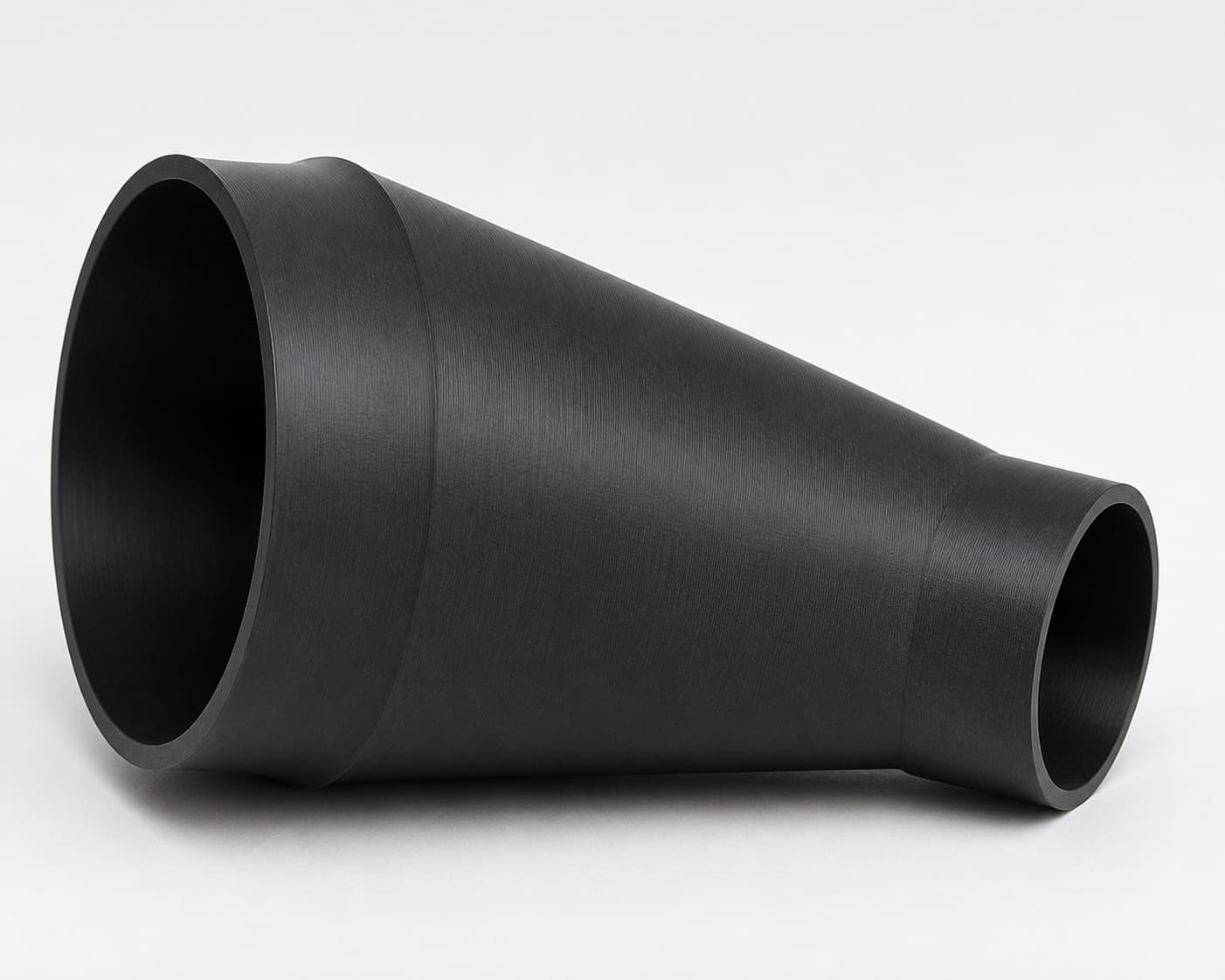 5 inch to 2-1/4 inch Tapered Transition - 3D Printed Dust Collection, product photo