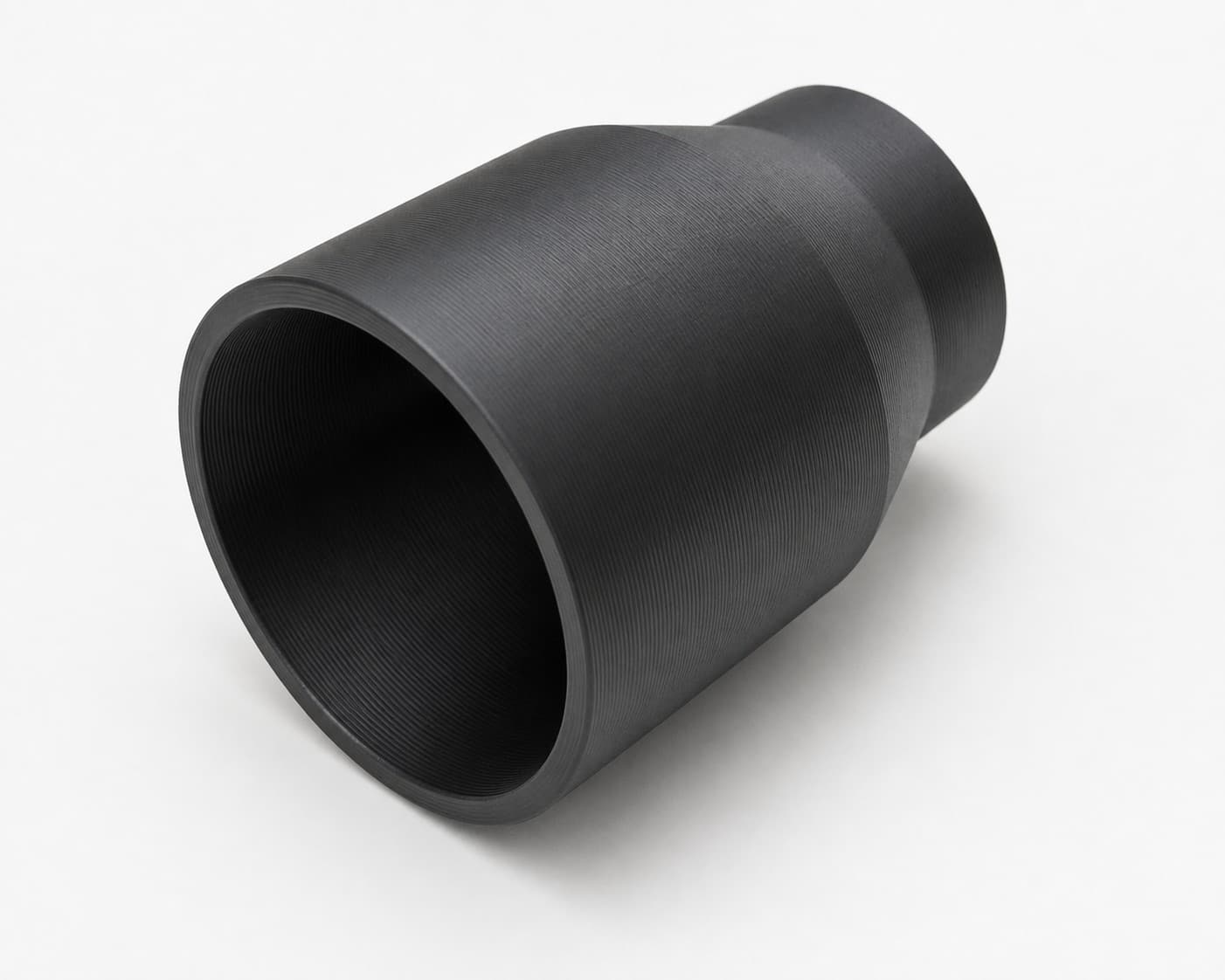 5 inch to 3-1/2 inch Tapered Transition - 3D Printed Dust Collection, product photo