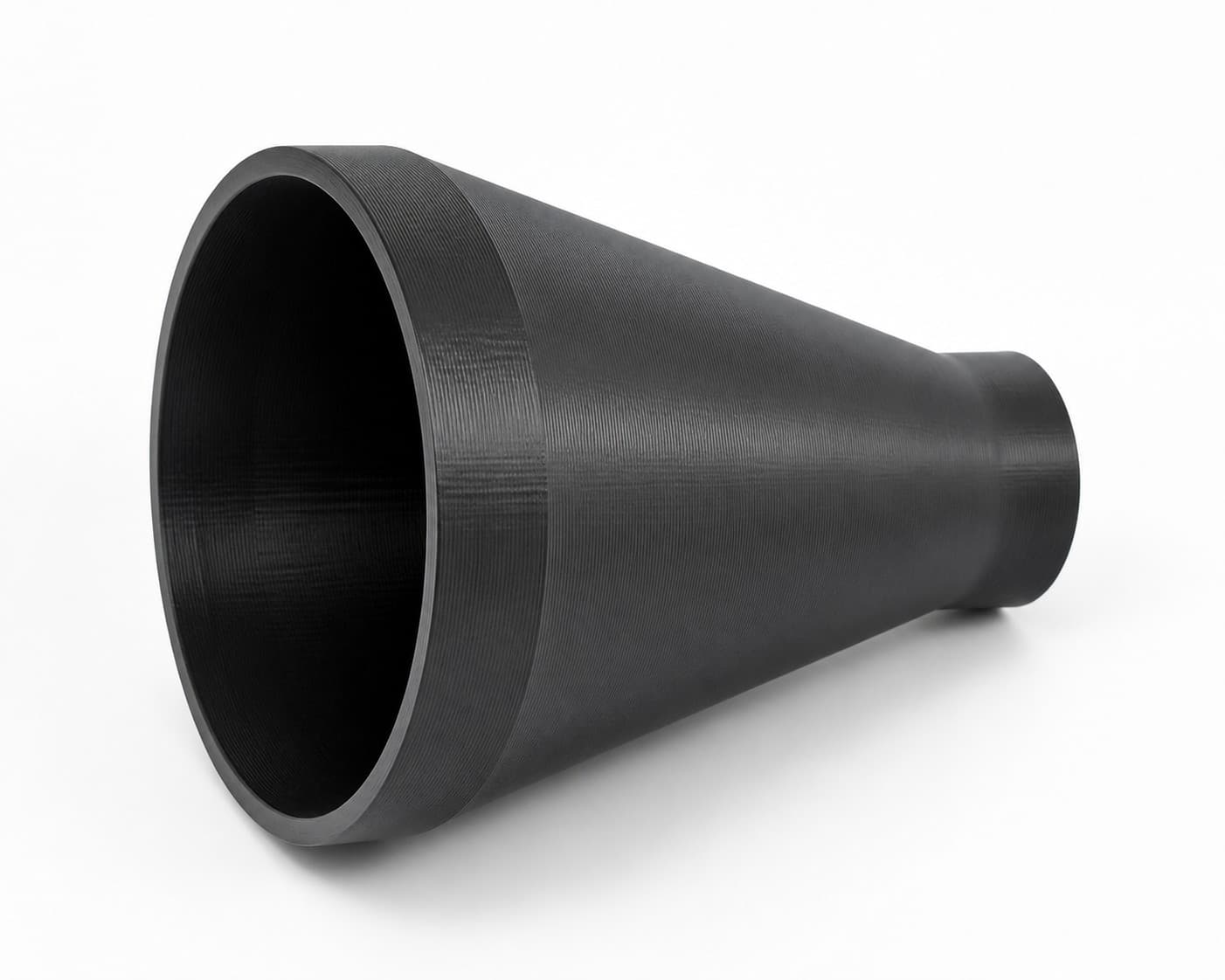 7 inch to 2-1/2 inch Tapered Transition - 3D Printed Dust Collection, product photo