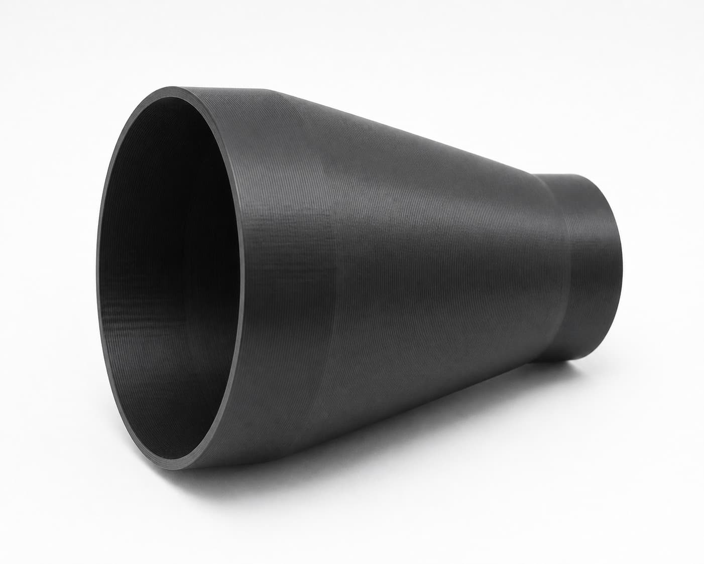 8 inch to 4 inch Tapered Transition - 3D Printed Dust Collection, product photo