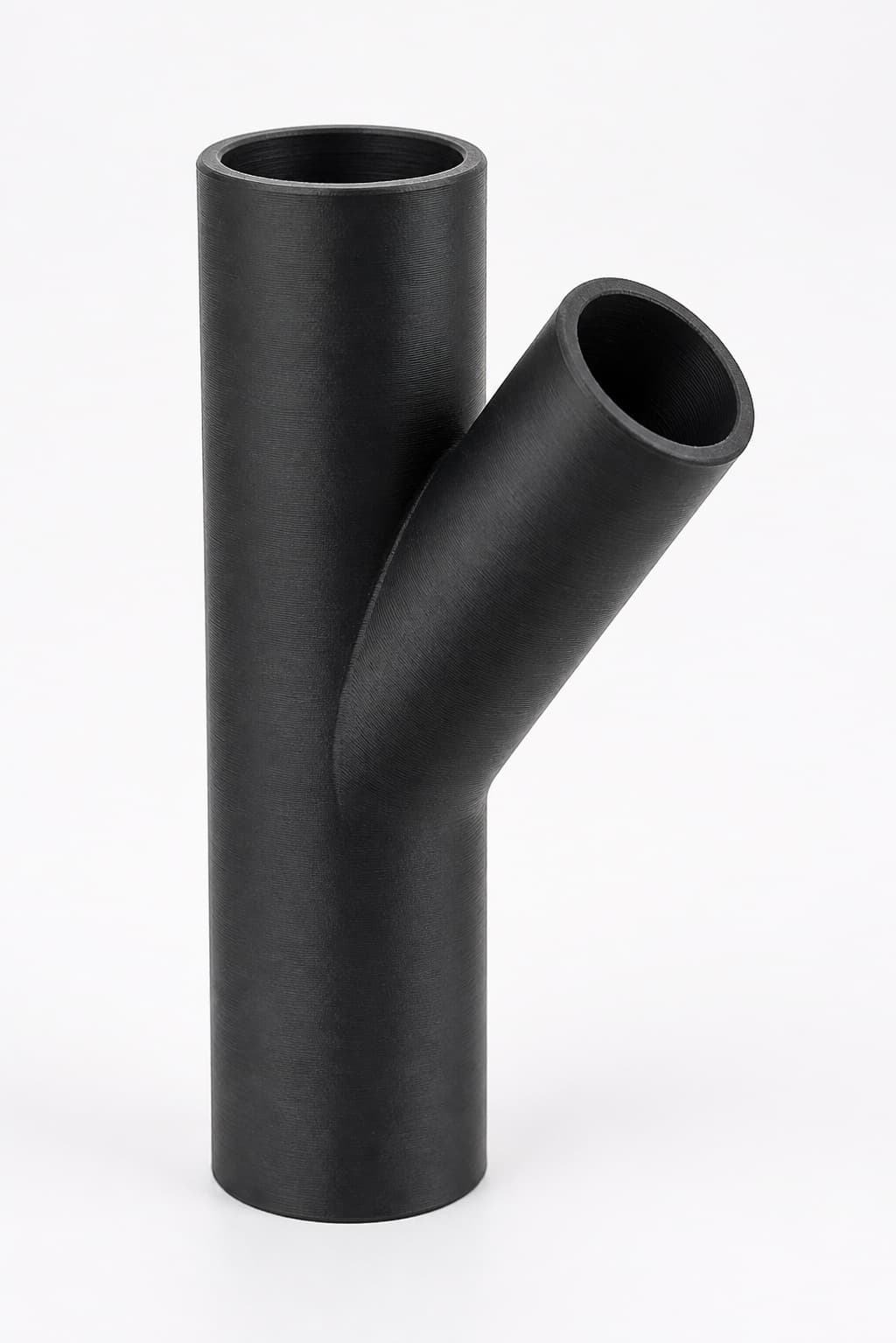 1-1/2 inch to 1 inch Wye Splitter - 3D Printed Dust Collection Fitting, product photo