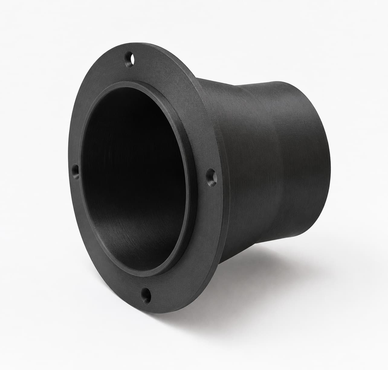 Wall Mount Floor Sweep with 4 inch Duct Connection, product photo