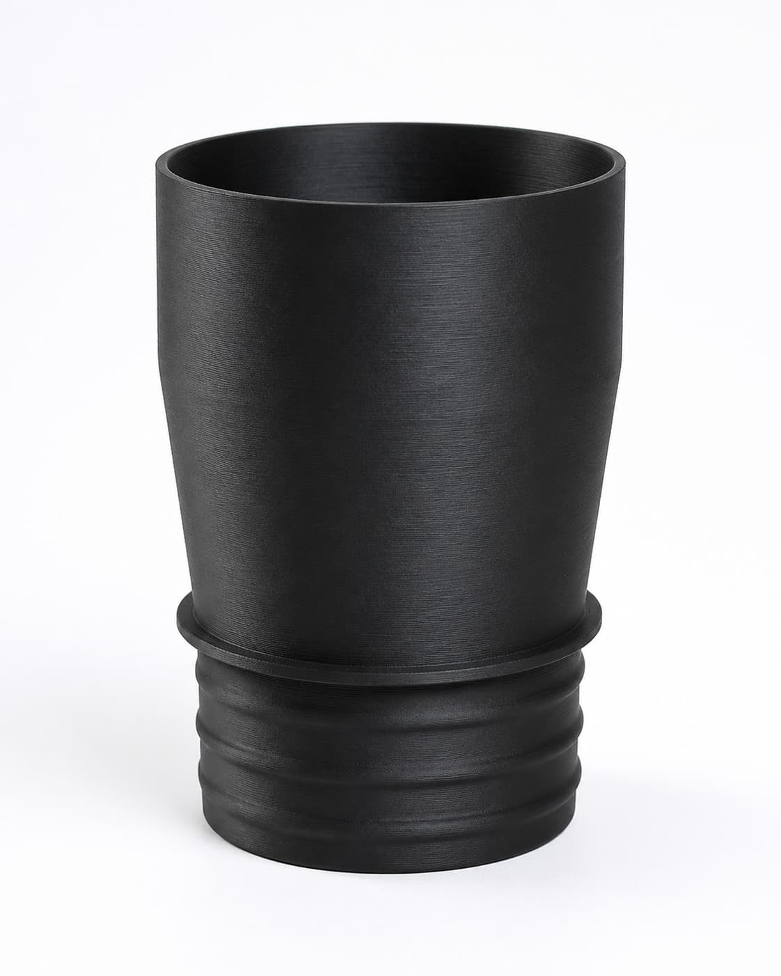 2-1/2 inch Corrugated Hose to 3 inch Smooth Duct Adapter, product photo