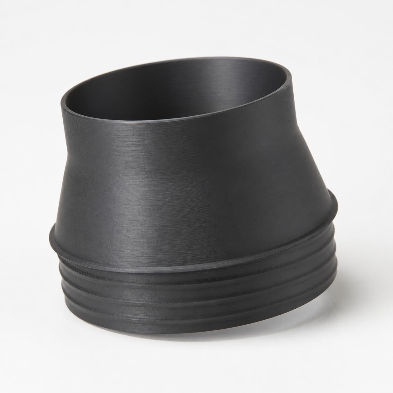 6 inch Corrugated Hose to 5 inch Smooth Duct Adapter, product photo