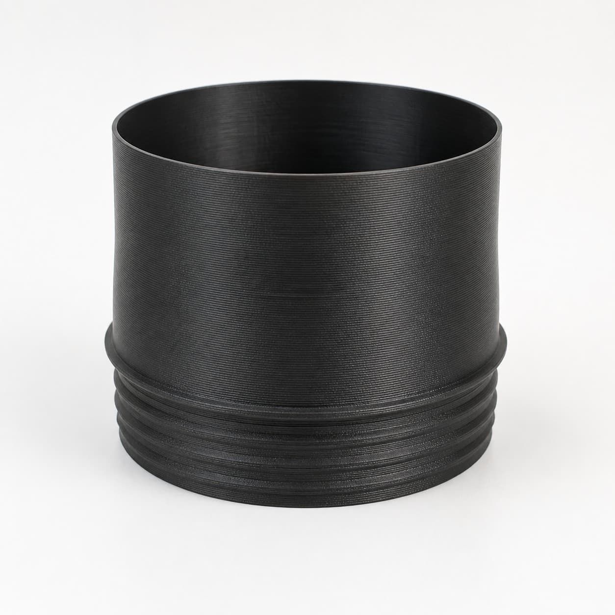 6 inch Wire Reinforced Hose to 6 inch Smooth Duct Adapter, product photo