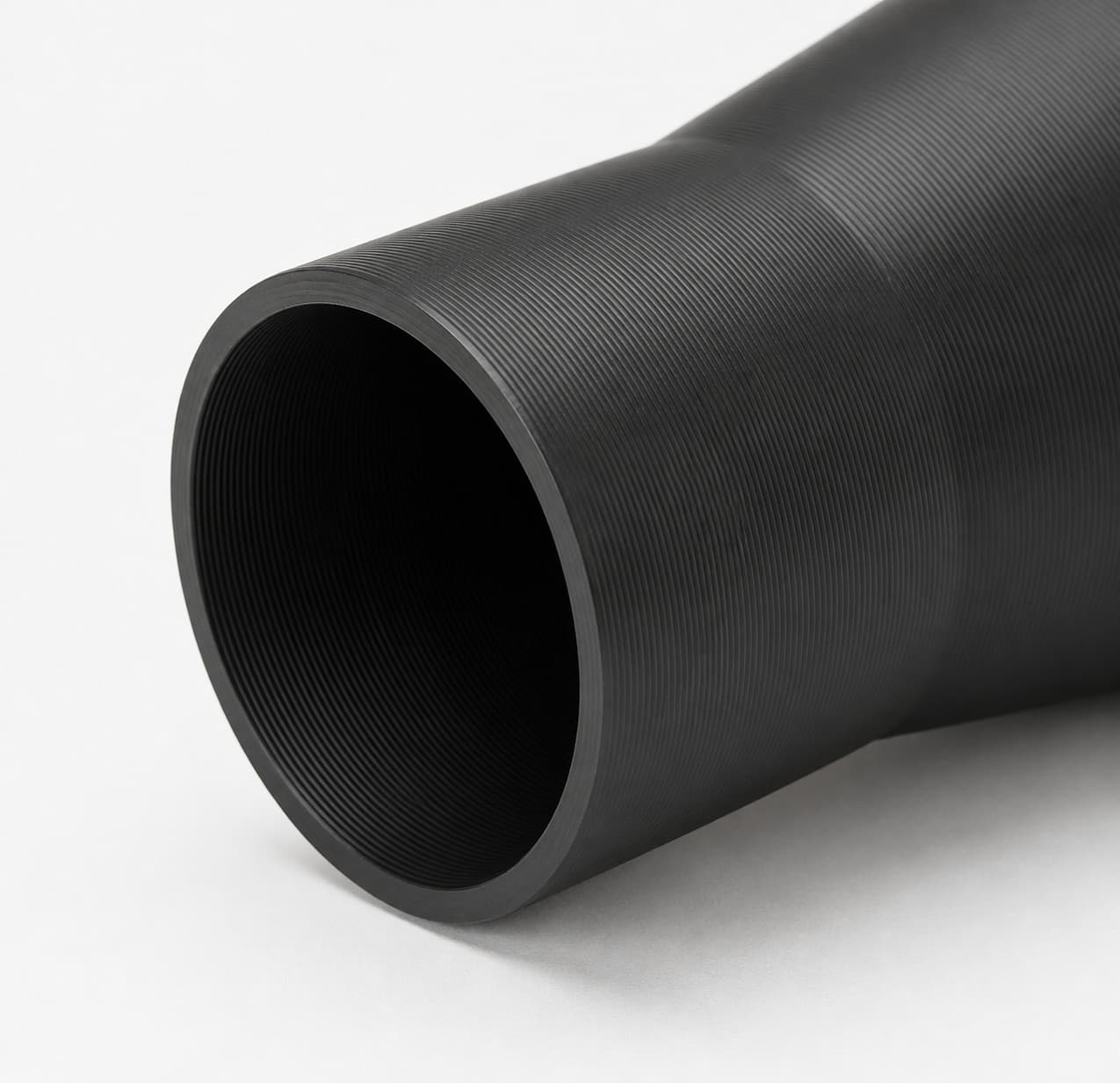 1-1/2 inch to 1 inch Dust Collection Reducer, close view of the printed surface