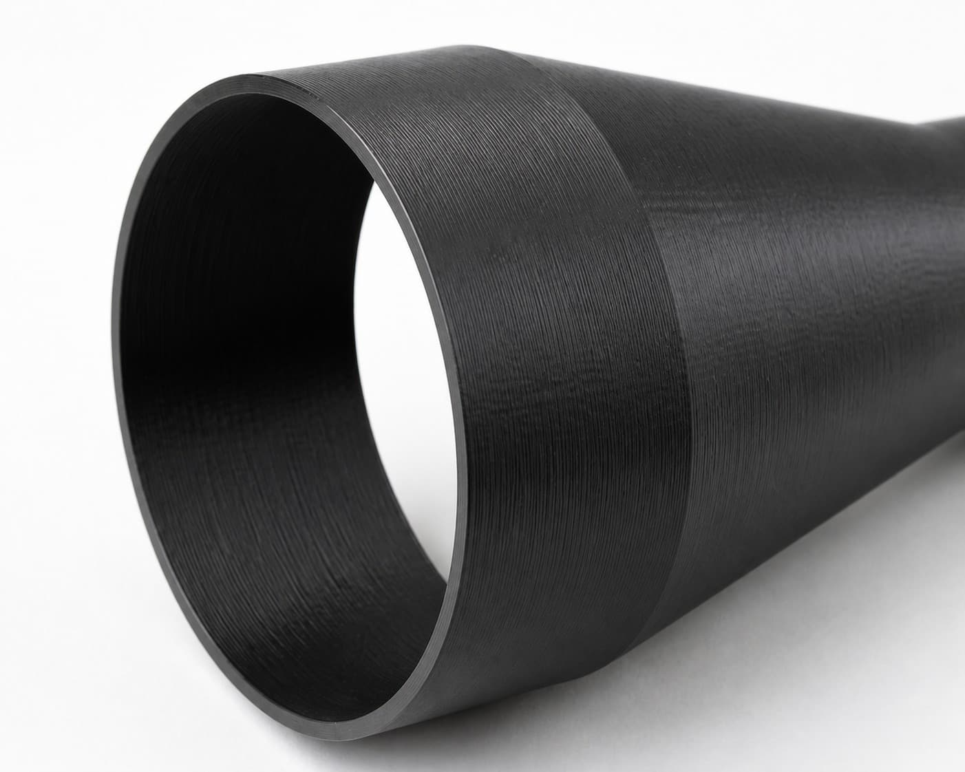 3-1/2 inch to 1-1/2 inch Dust Collection Reducer, close view of the printed surface