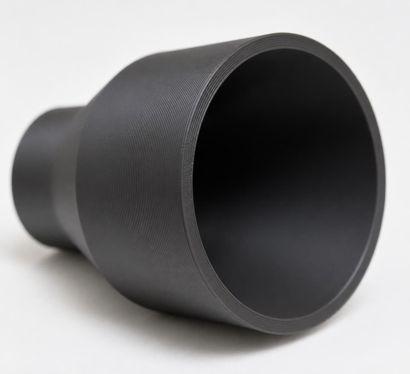 3-1/2 inch to 1-7/8 inch Dust Collection Reducer, close view of the printed surface