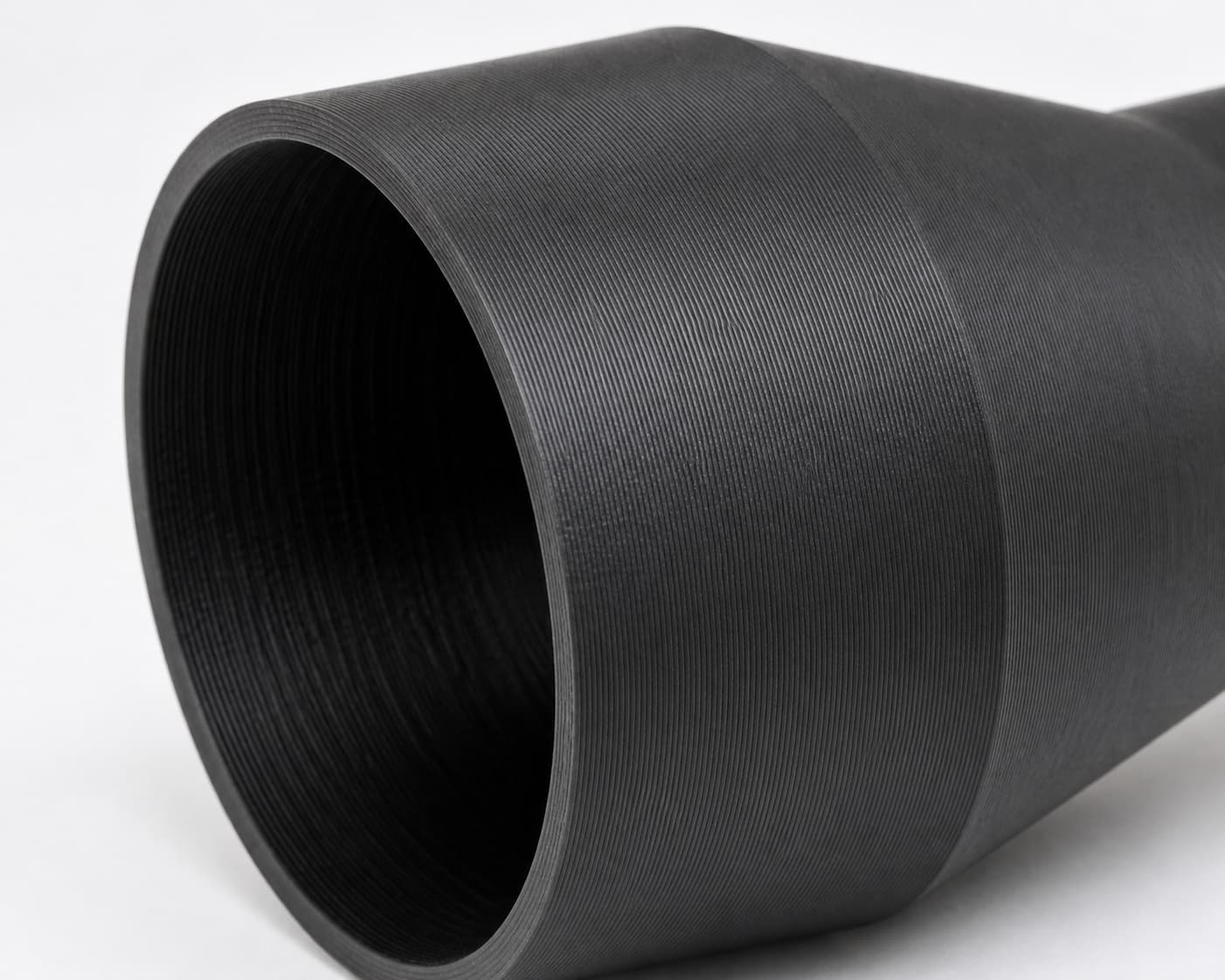 3-1/2 inch to 2 inch Dust Collection Reducer, close view of the printed surface