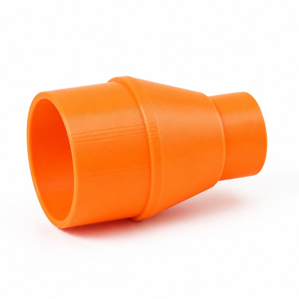 A 3D printed dust adapter that fits the DeWalt DWE6423K