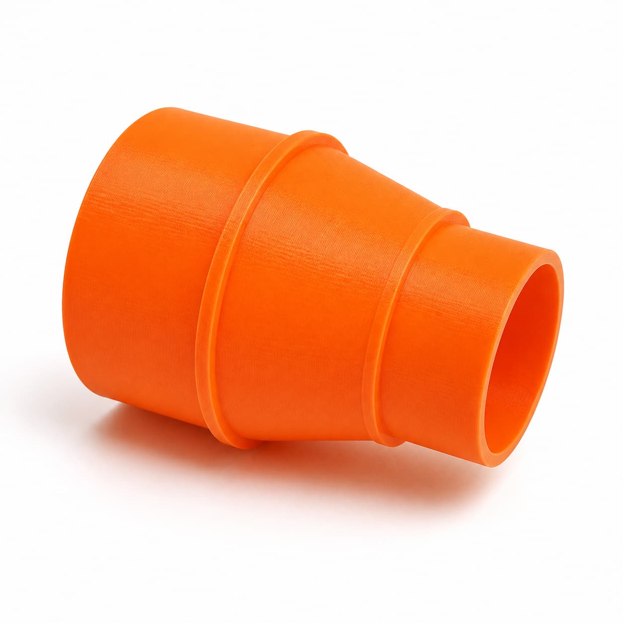 A 3D printed dust adapter that fits the Makita KP0810