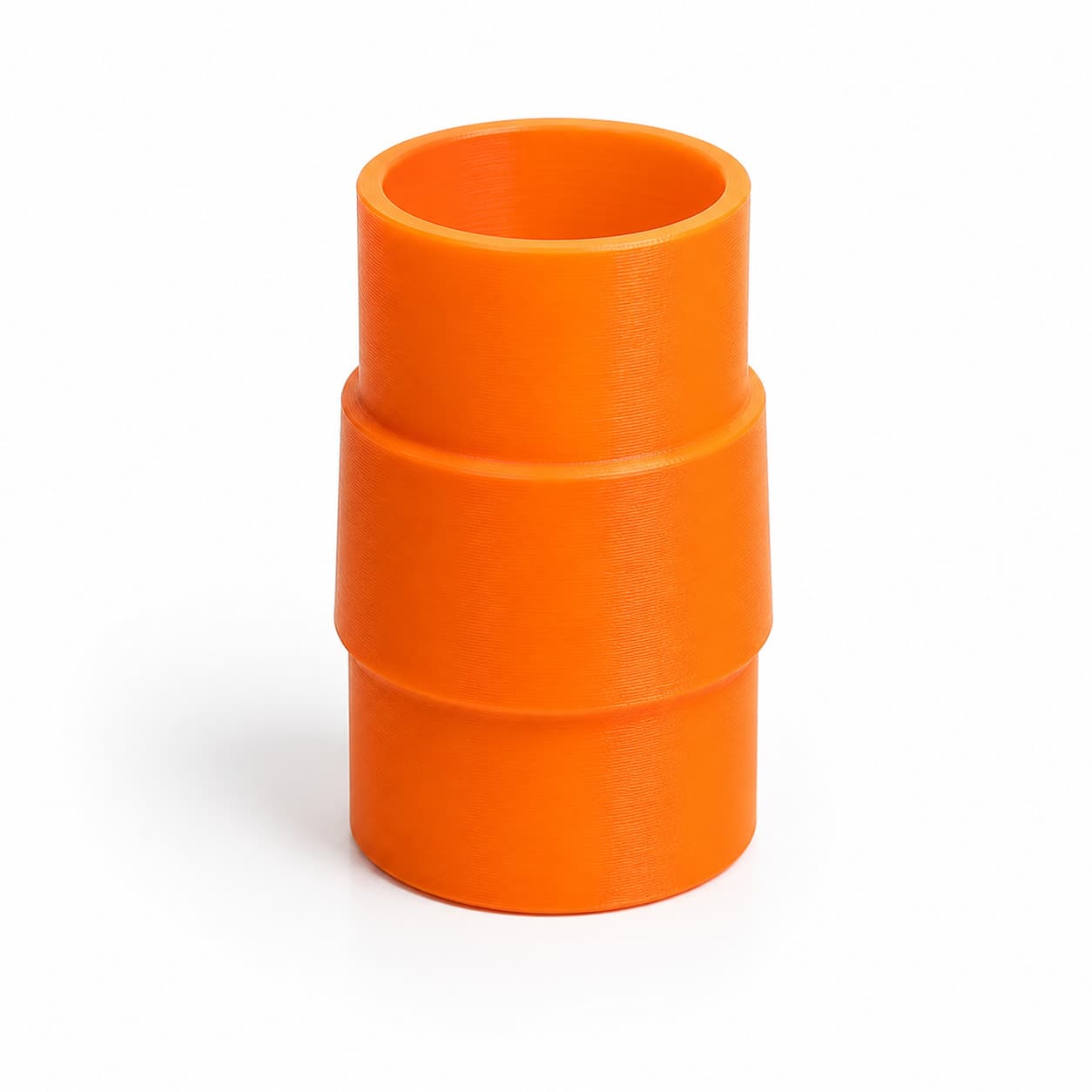 A 3D printed dust adapter that fits the Bauer 58862