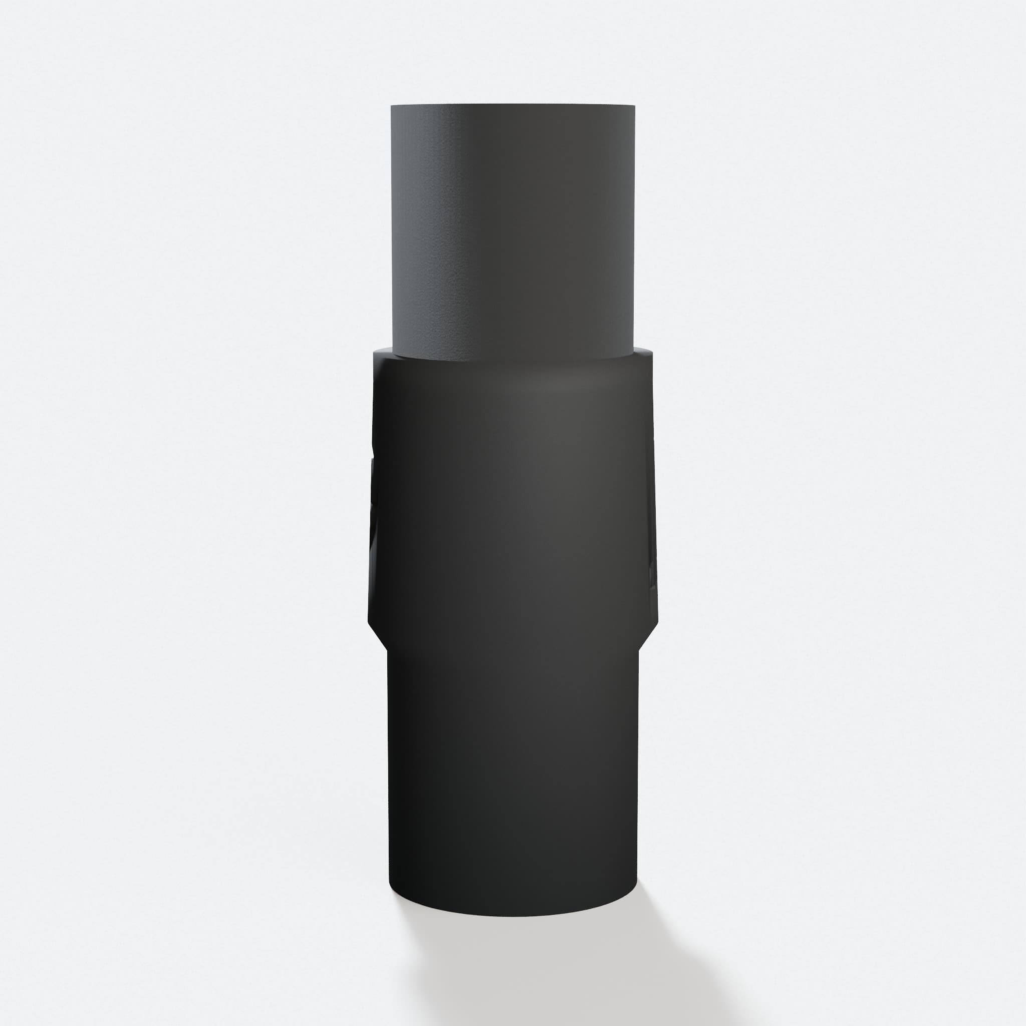 GulpDust PETG dust adapter that fits the Festool 561444 and connects to a 1 in. Duct