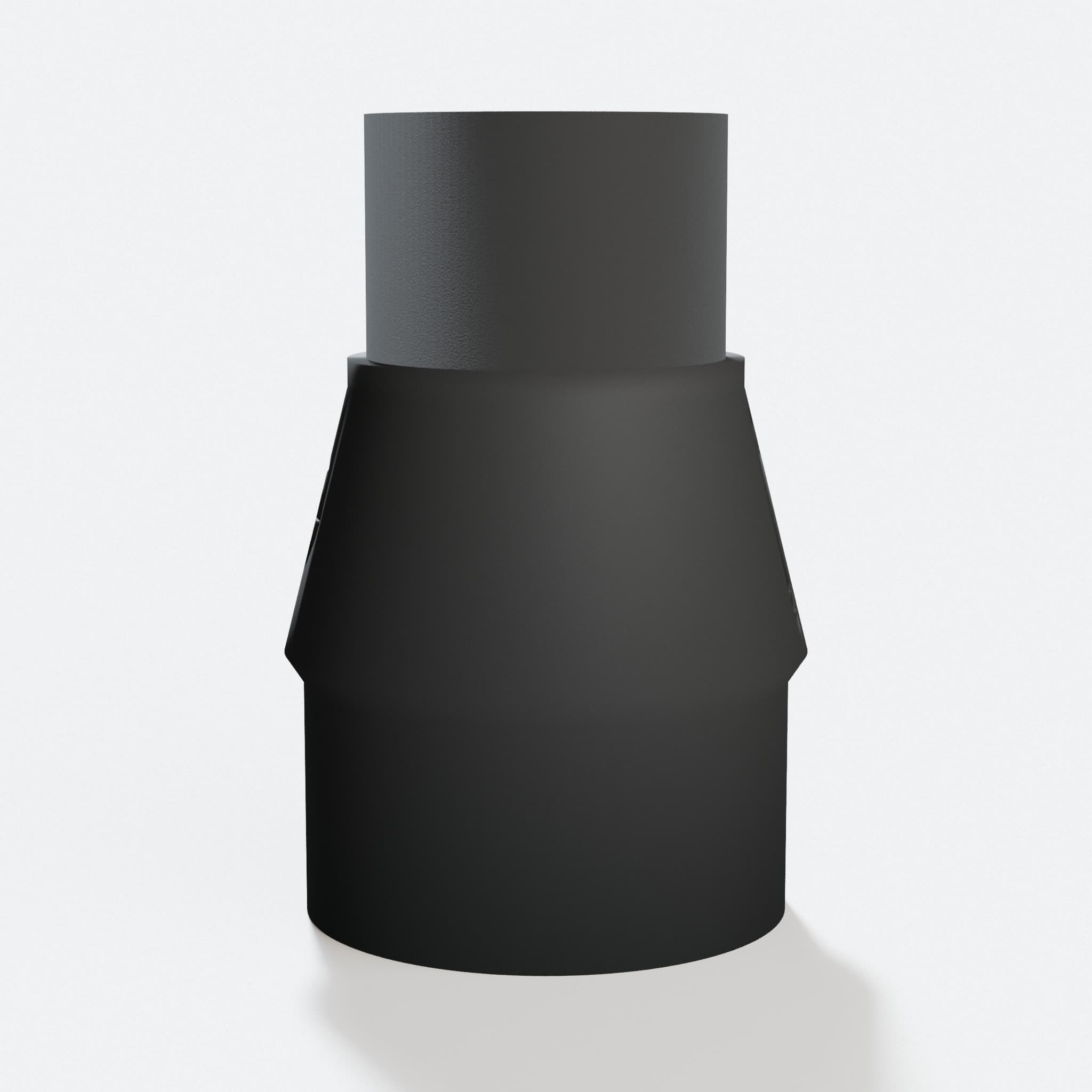 GulpDust PETG dust adapter that fits the Kobalt SM3055LW and connects to a 1-1/2 in. Duct