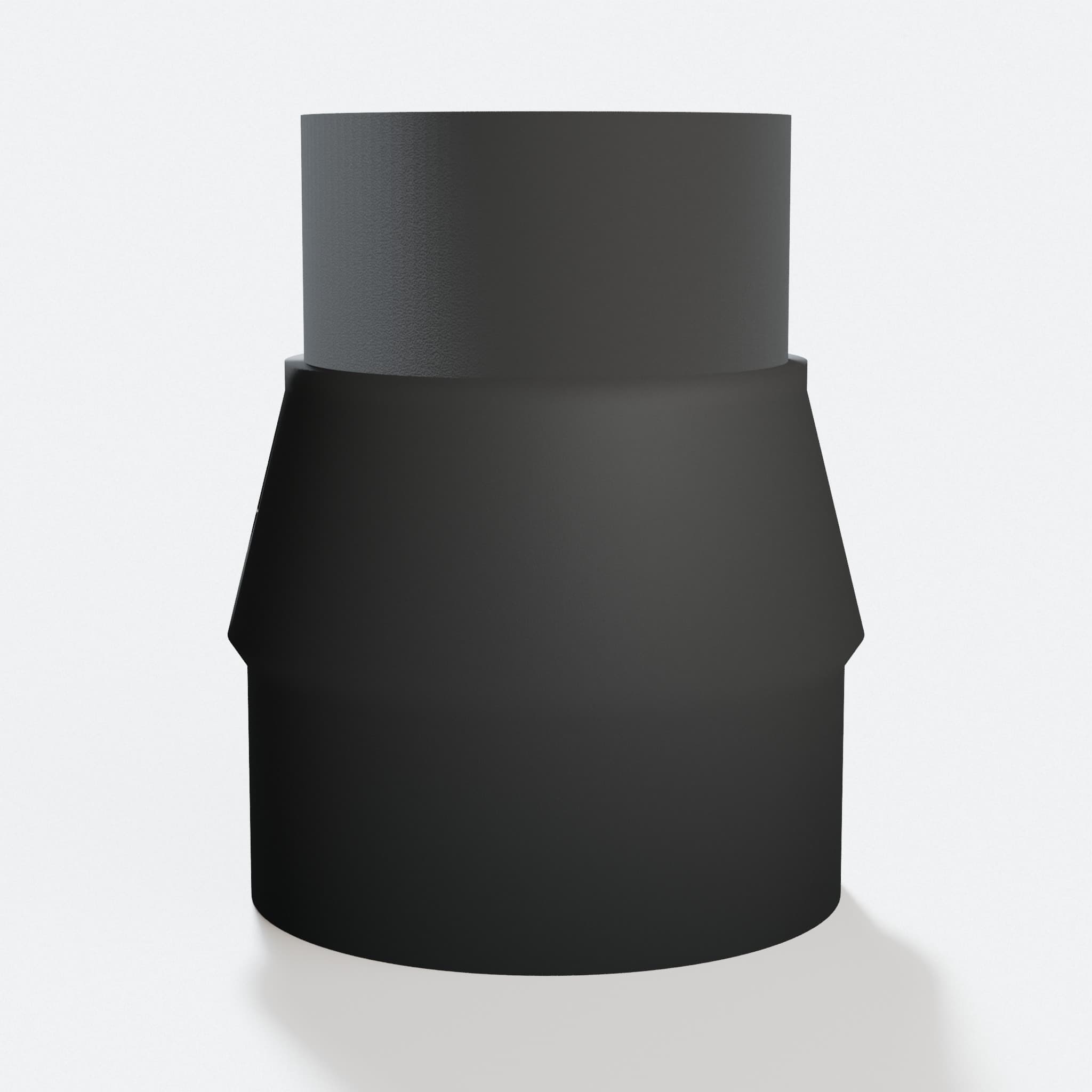 GulpDust PETG dust adapter that fits the Hercules 59313 and connects to a 2 in. Duct