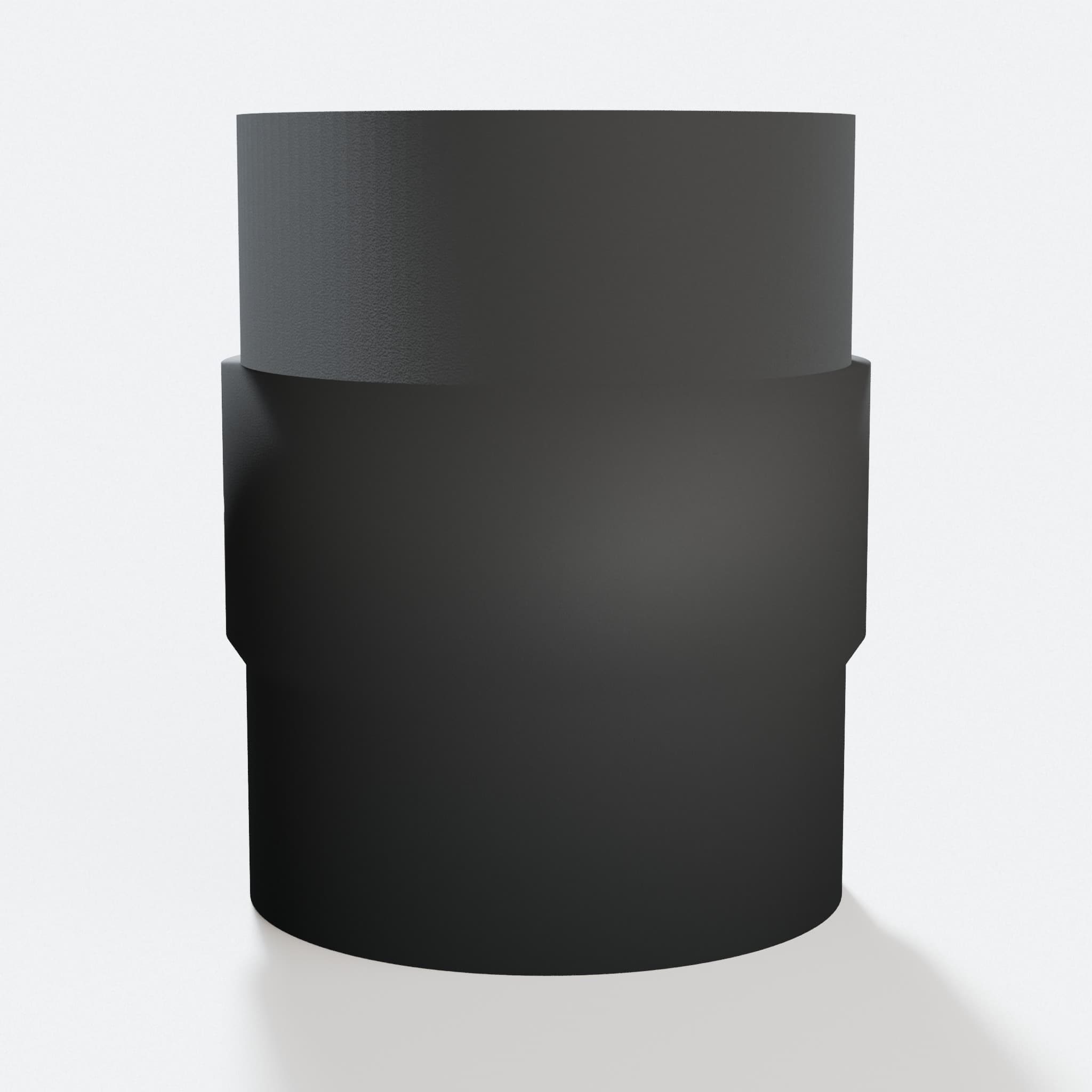 GulpDust PETG dust adapter that fits the Hercules 59313 and connects to a 2-1/2 in. Duct