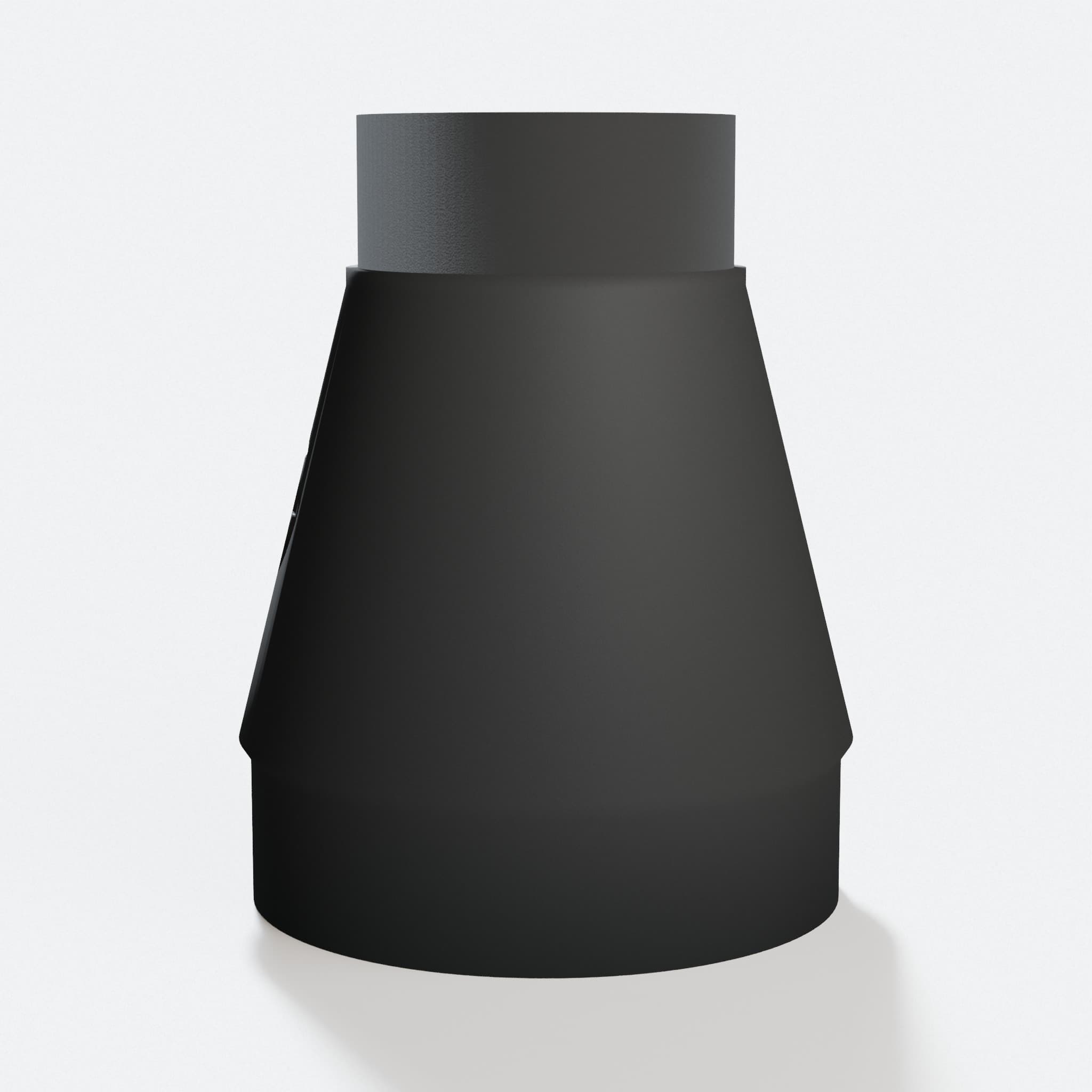 GulpDust PETG dust adapter that fits the Wahuda 50110CC-WHD and connects to a 2-1/2 in. Duct